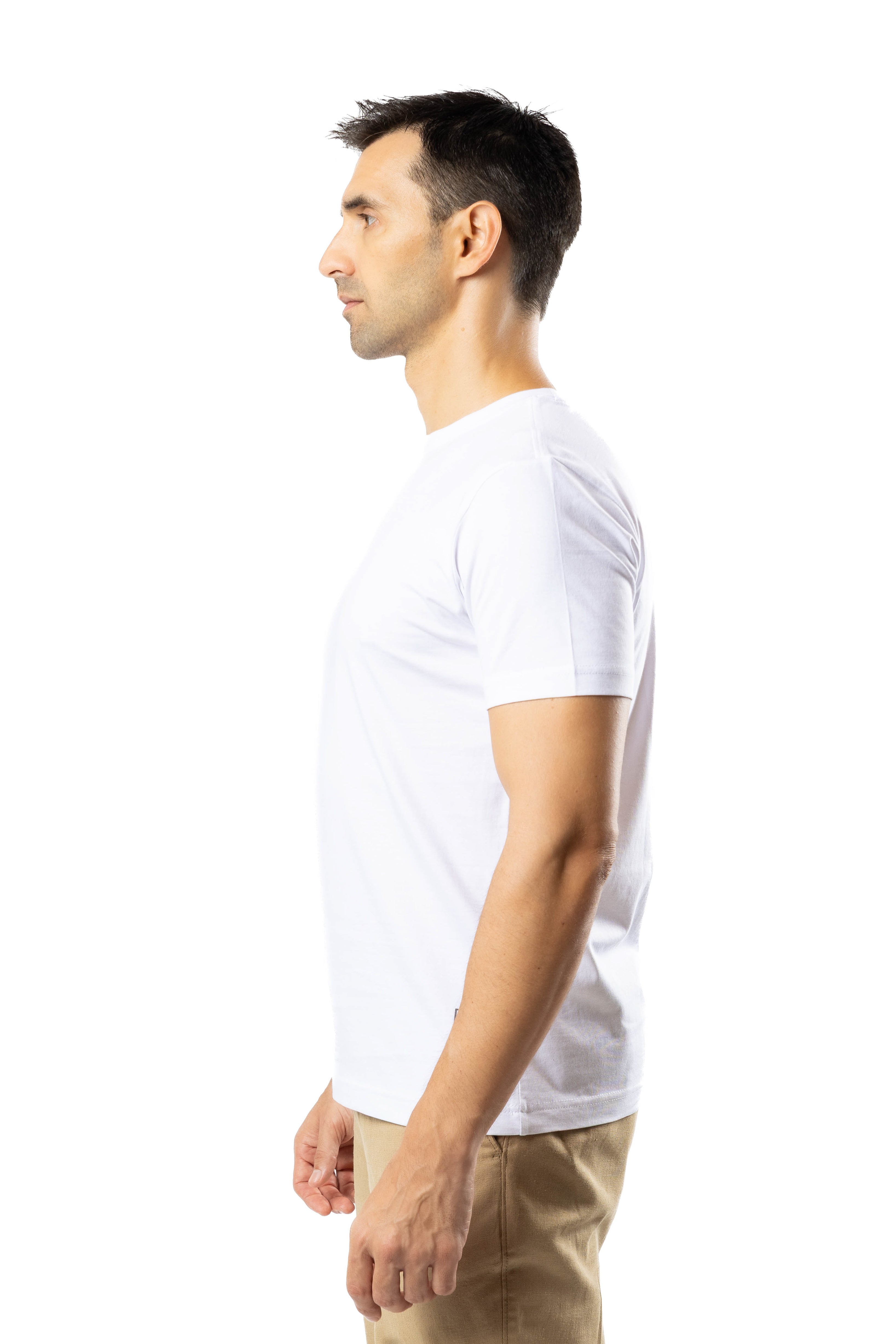 Men’s Ice Touch T-Shirt White | AnationZ