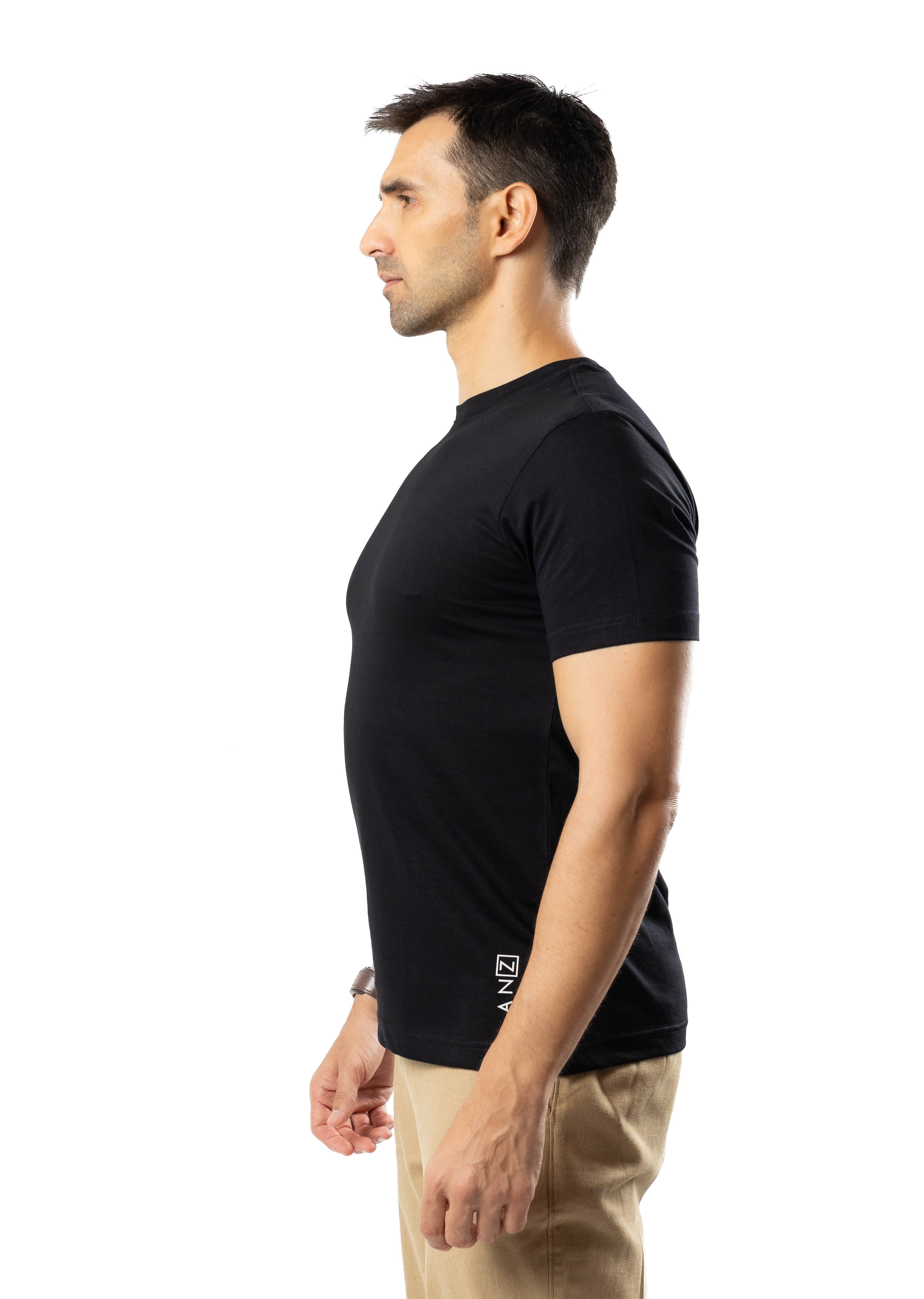 Men’s Ice Touch T-Shirt Black | AnationZ
