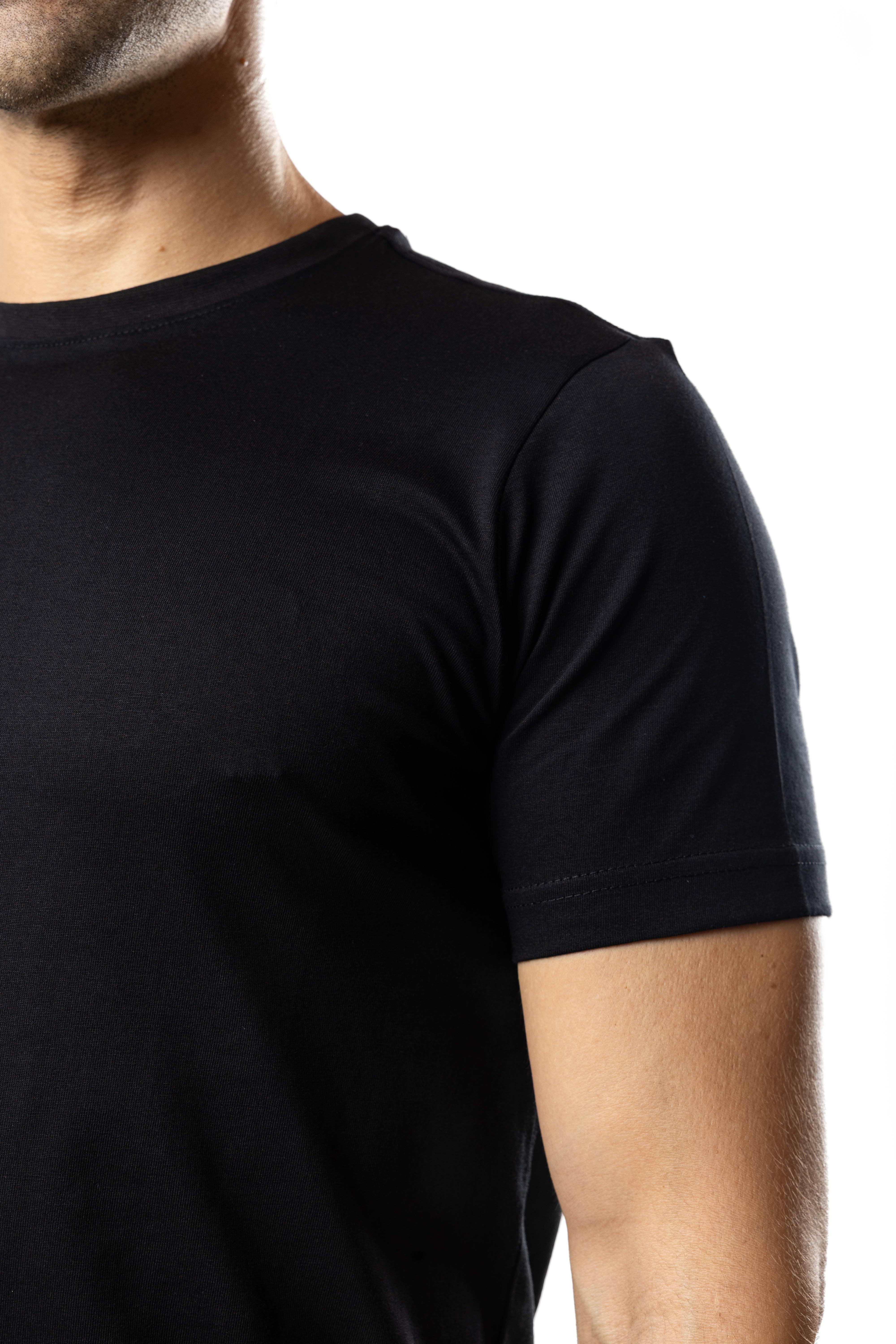 Men’s Ice Touch T-Shirt Black | AnationZ
