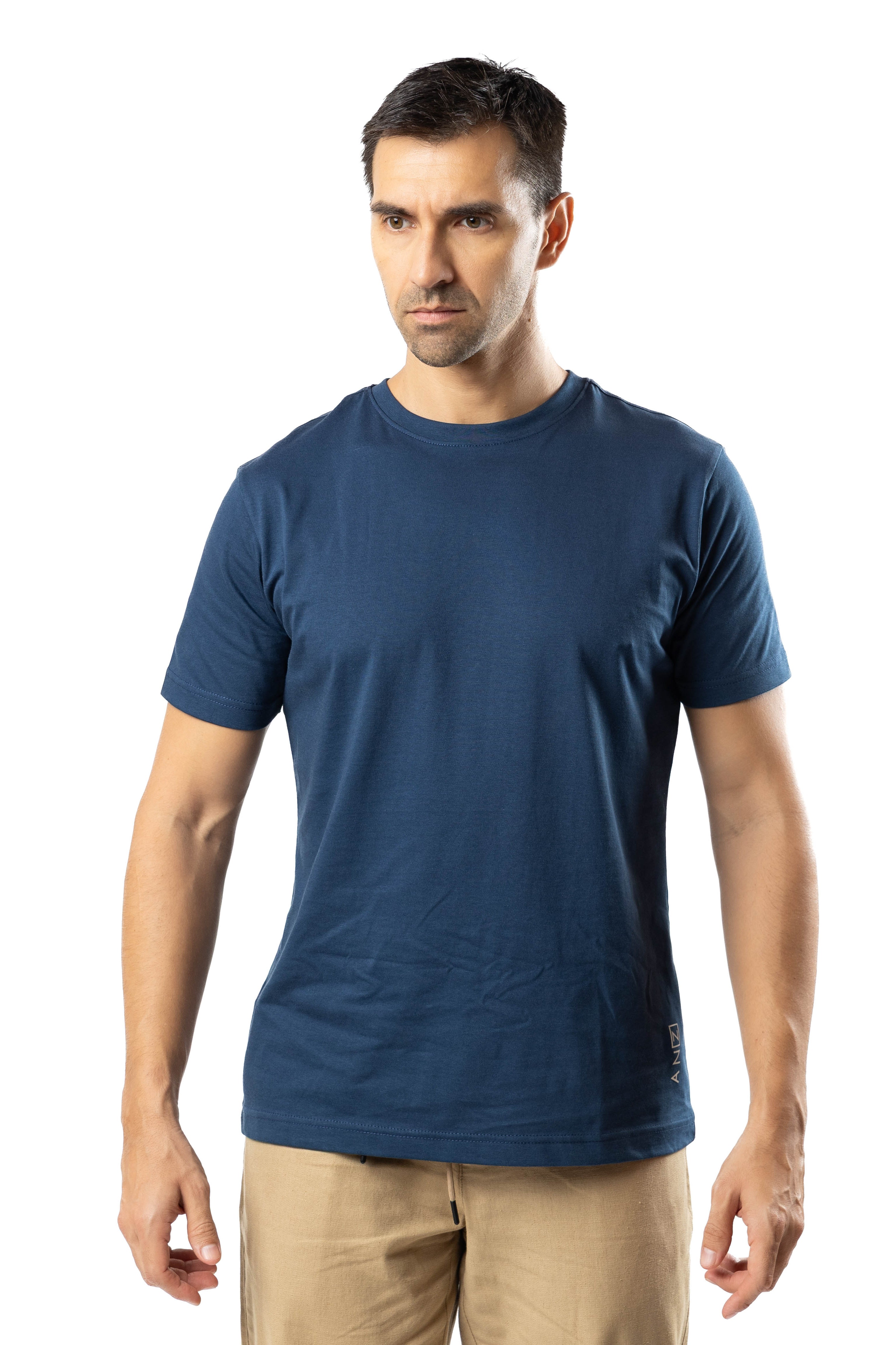 Men’s Ice Touch T-Shirt Deep Blue | AnationZ