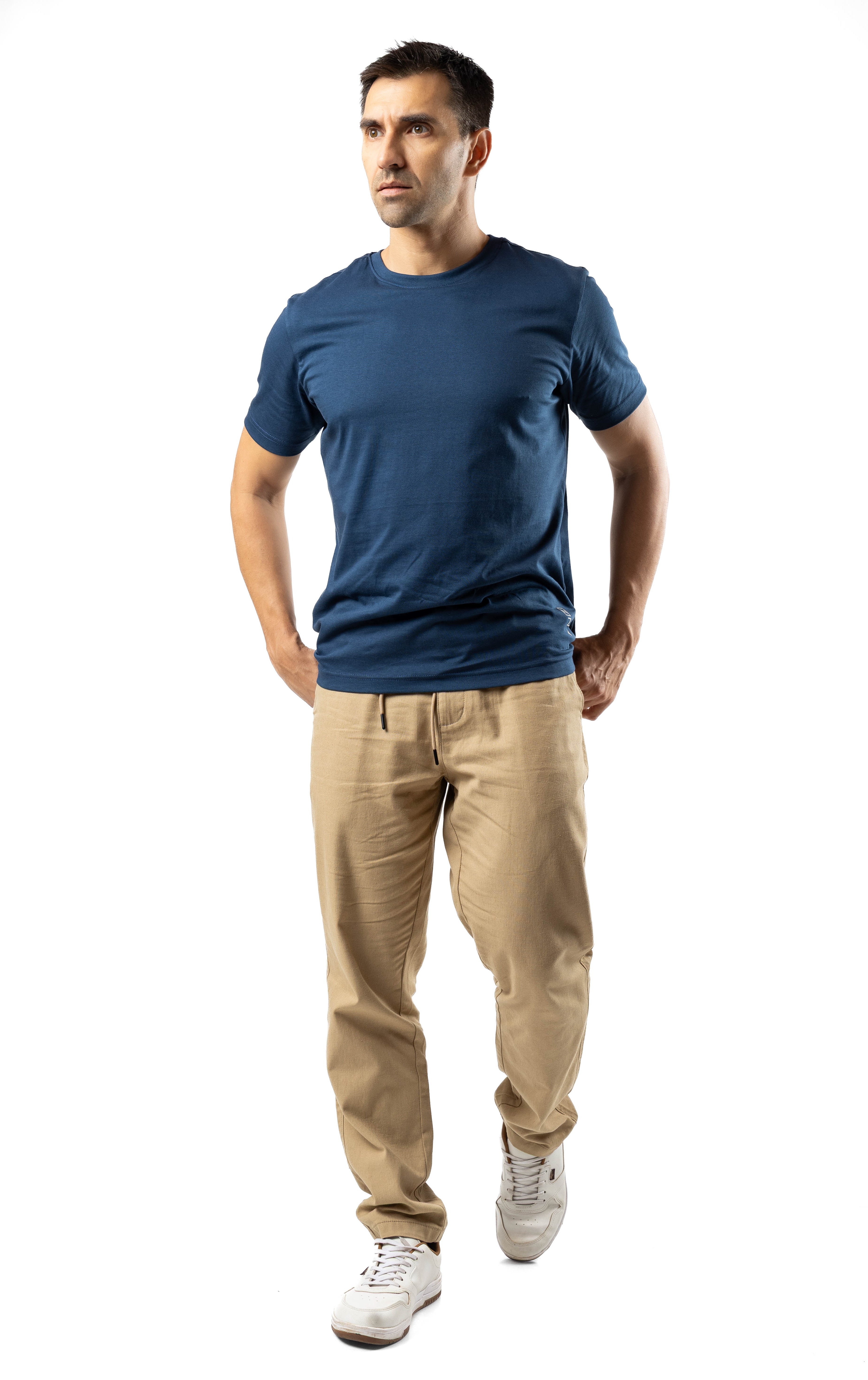 Men’s Ice Touch T-Shirt Deep Blue | AnationZ