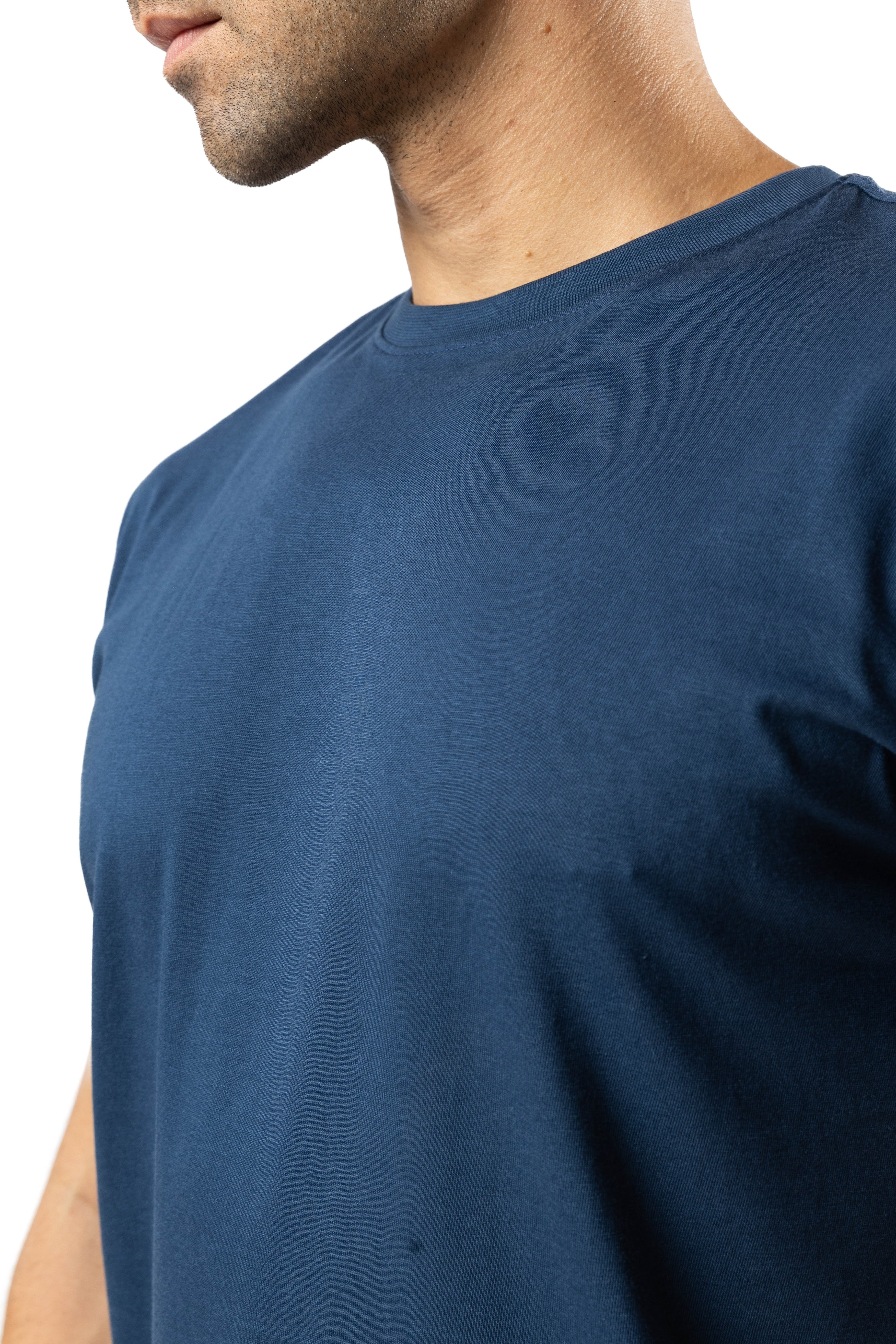 Men’s Ice Touch T-Shirt Deep Blue | AnationZ