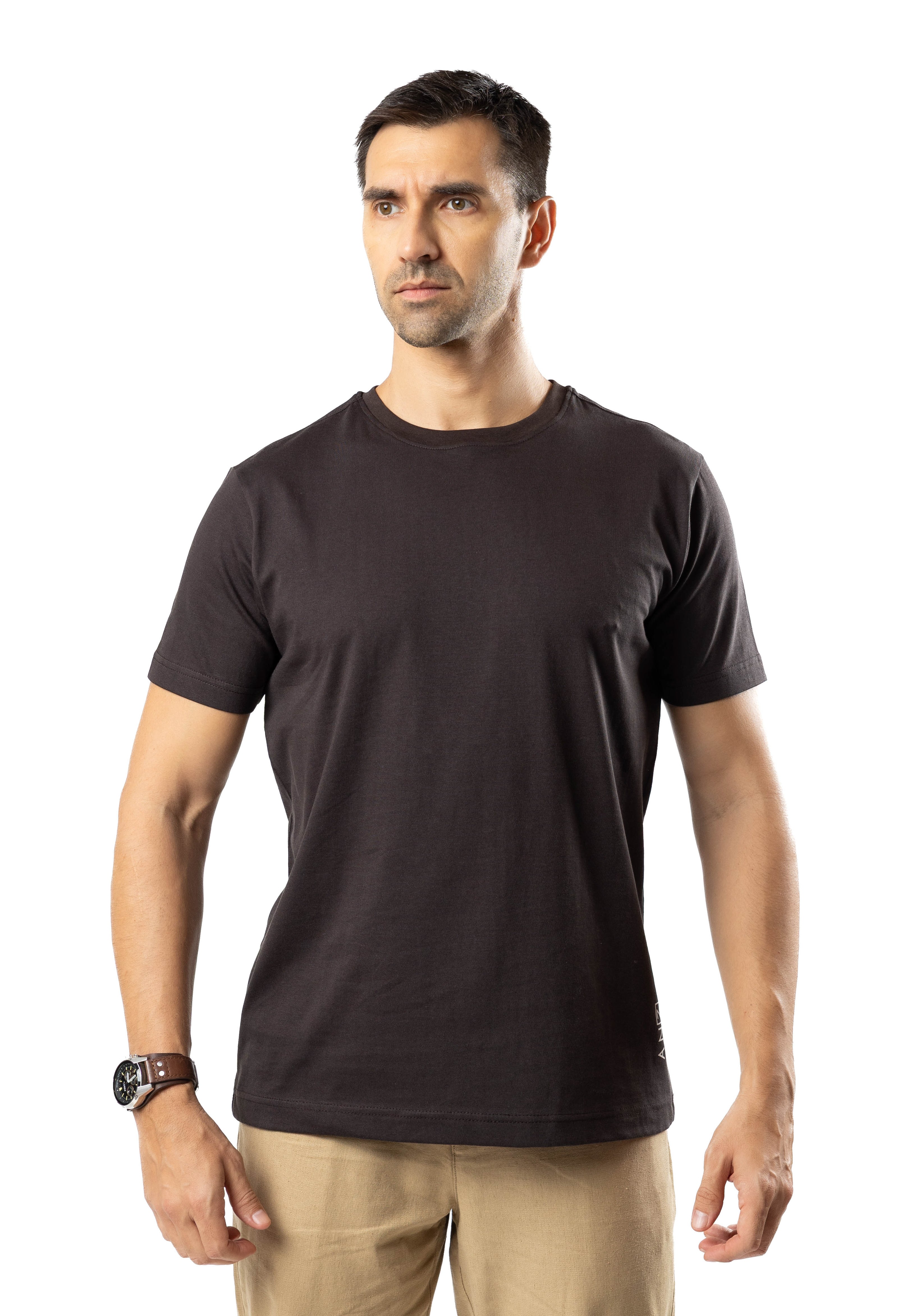 Men’s Ice Touch T-Shirt Espresso | AnationZ