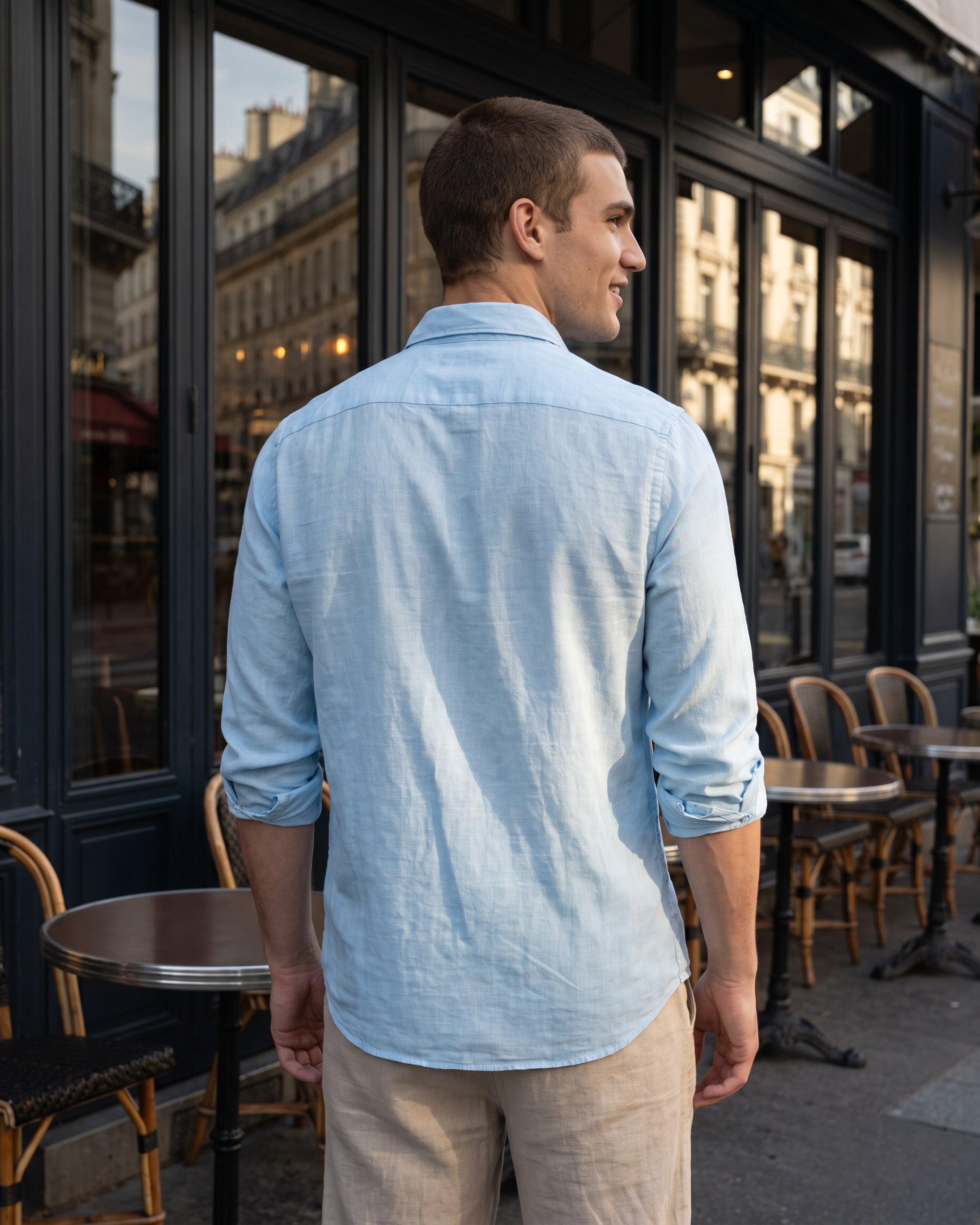 AnationZ Heritage Linen Long Sleeve Shirt -  Sri Lanka