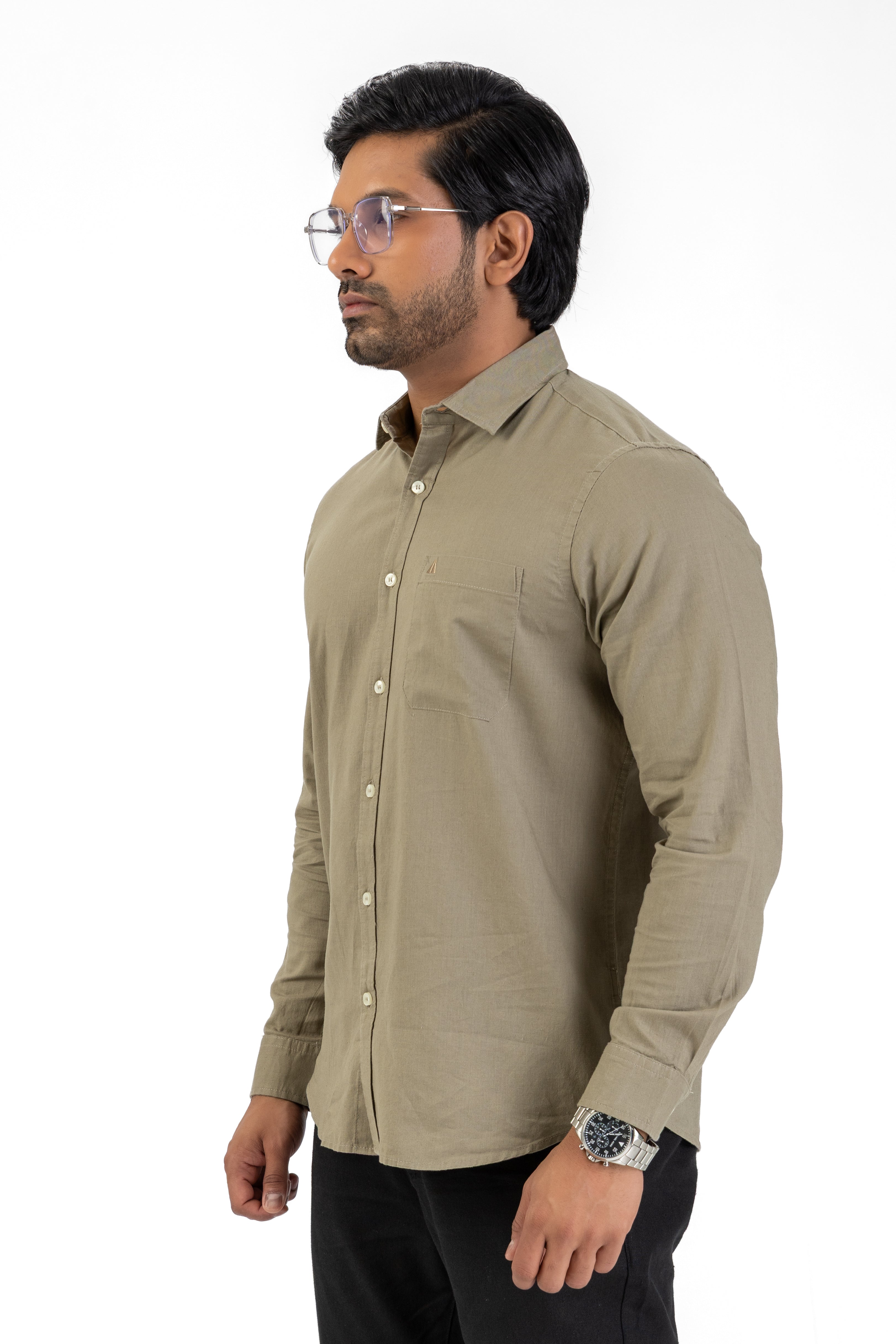 AnationZ Heritage Linen Long Sleeve Shirt -  Sri Lanka
