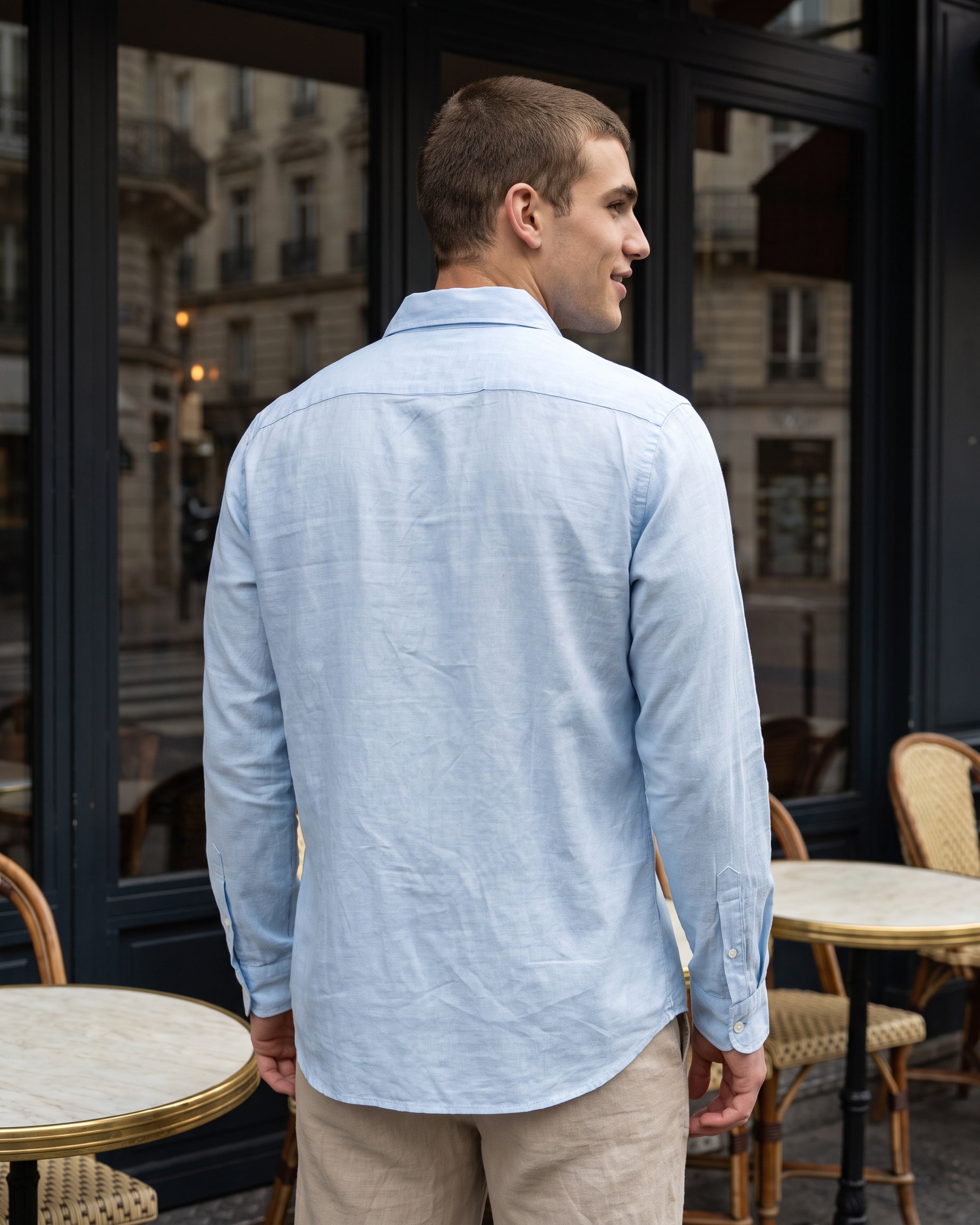 AnationZ Heritage Linen Long Sleeve Shirt -  Sri Lanka