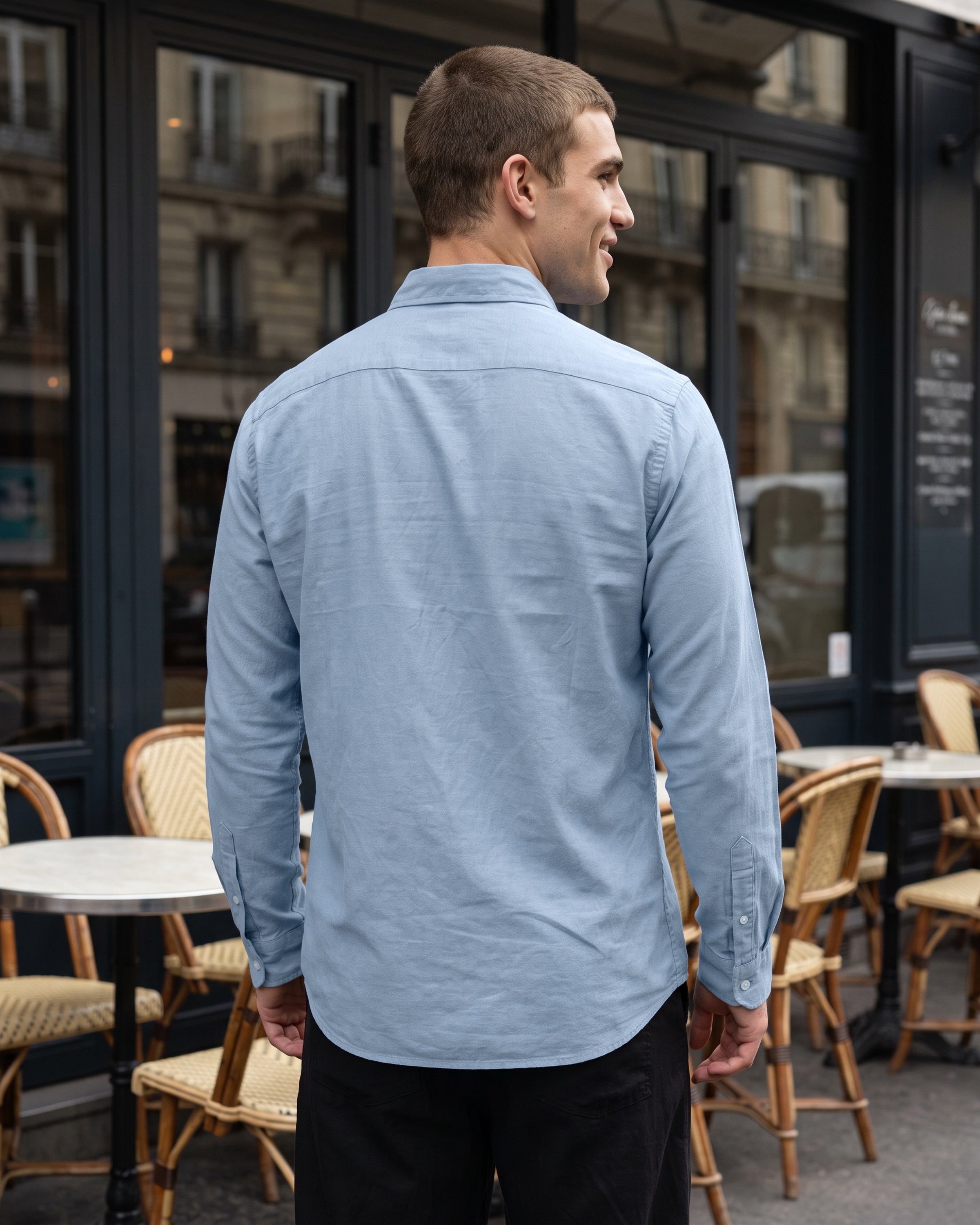 AnationZ Heritage Linen Long Sleeve Shirt -  Sri Lanka