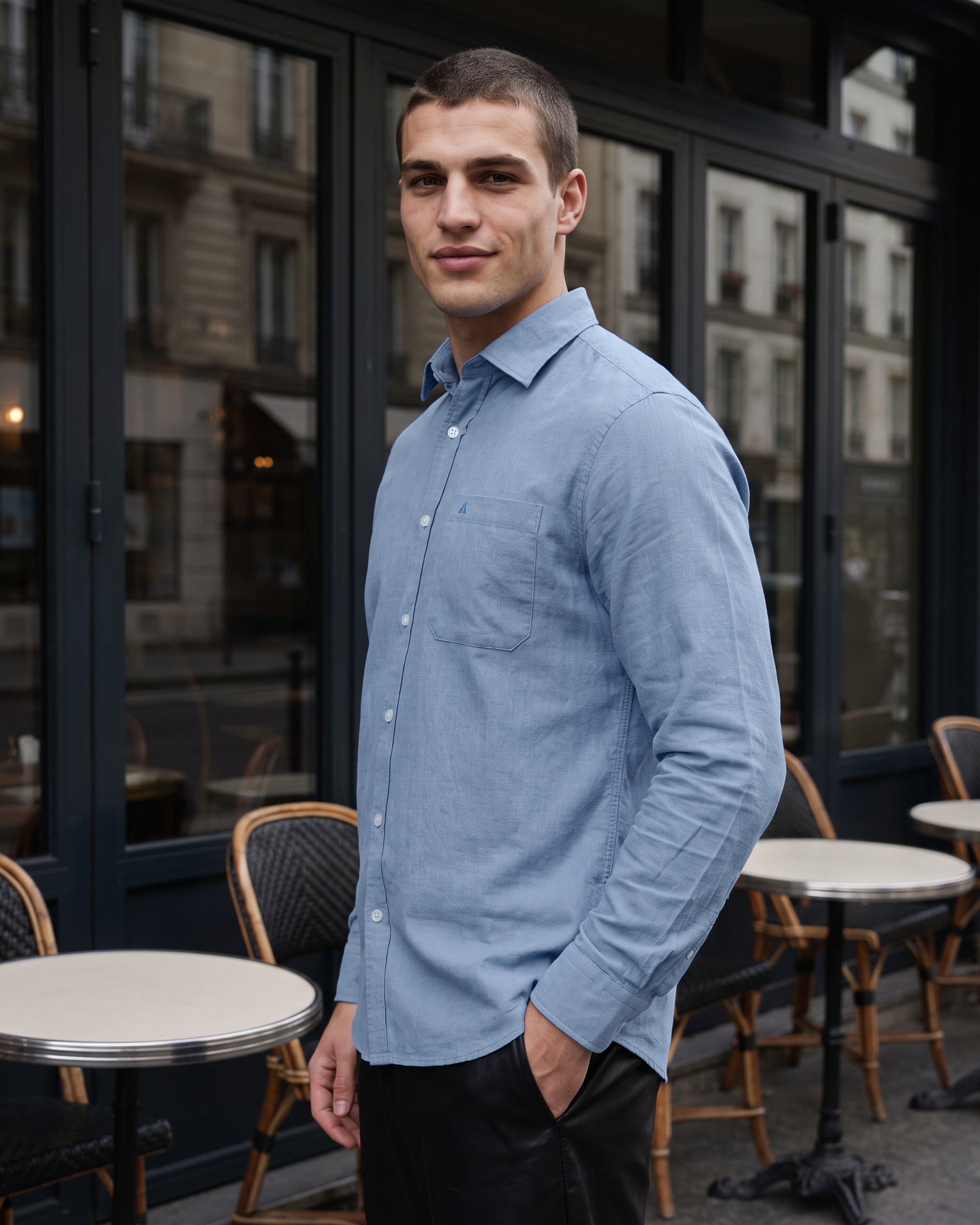 AnationZ Heritage Linen Long Sleeve Shirt -  Sri Lanka