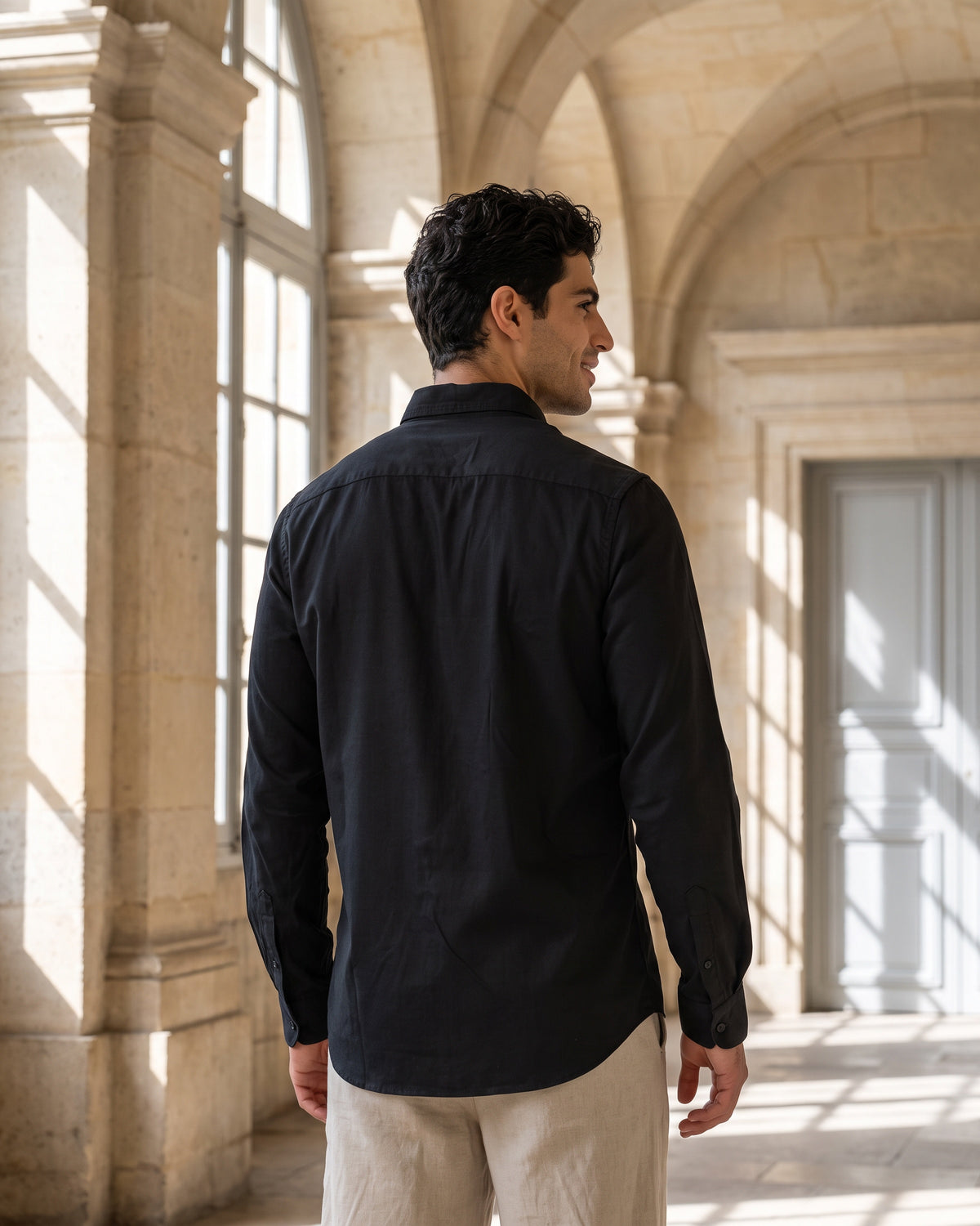 AnationZ Heritage Linen Short Sleeve Shirt -  Sri Lanka
