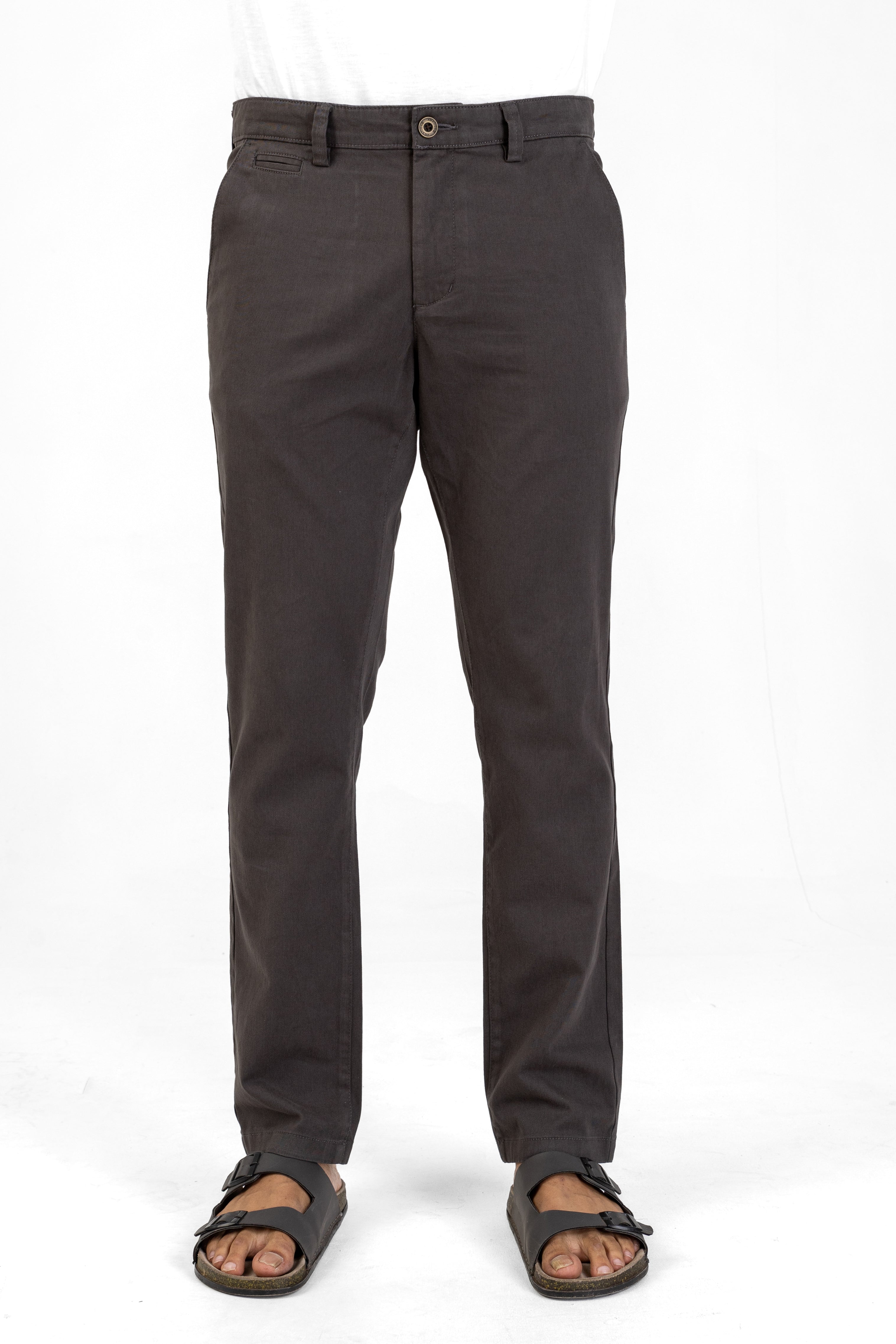 Essential Slim Fit Pant – Chocolate