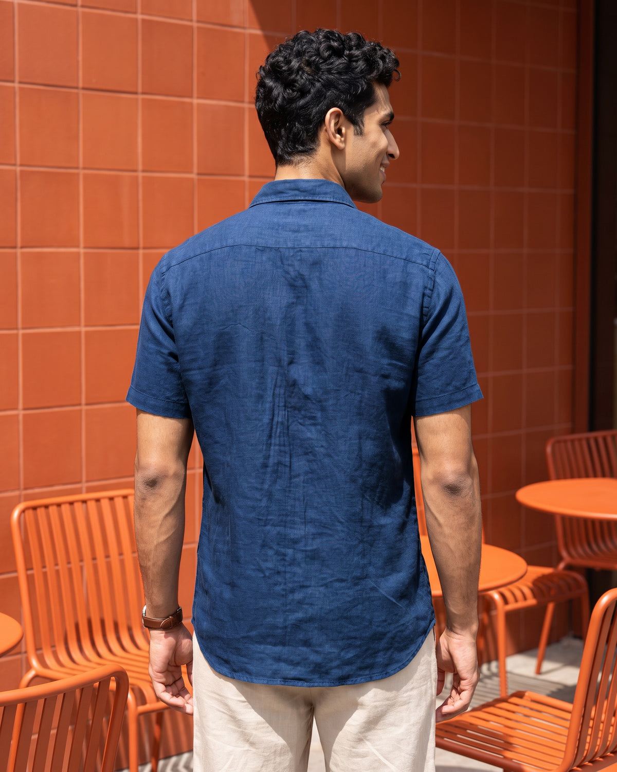 AnationZ Luxe Linen Short Sleeve Shirt -  Sri Lanka