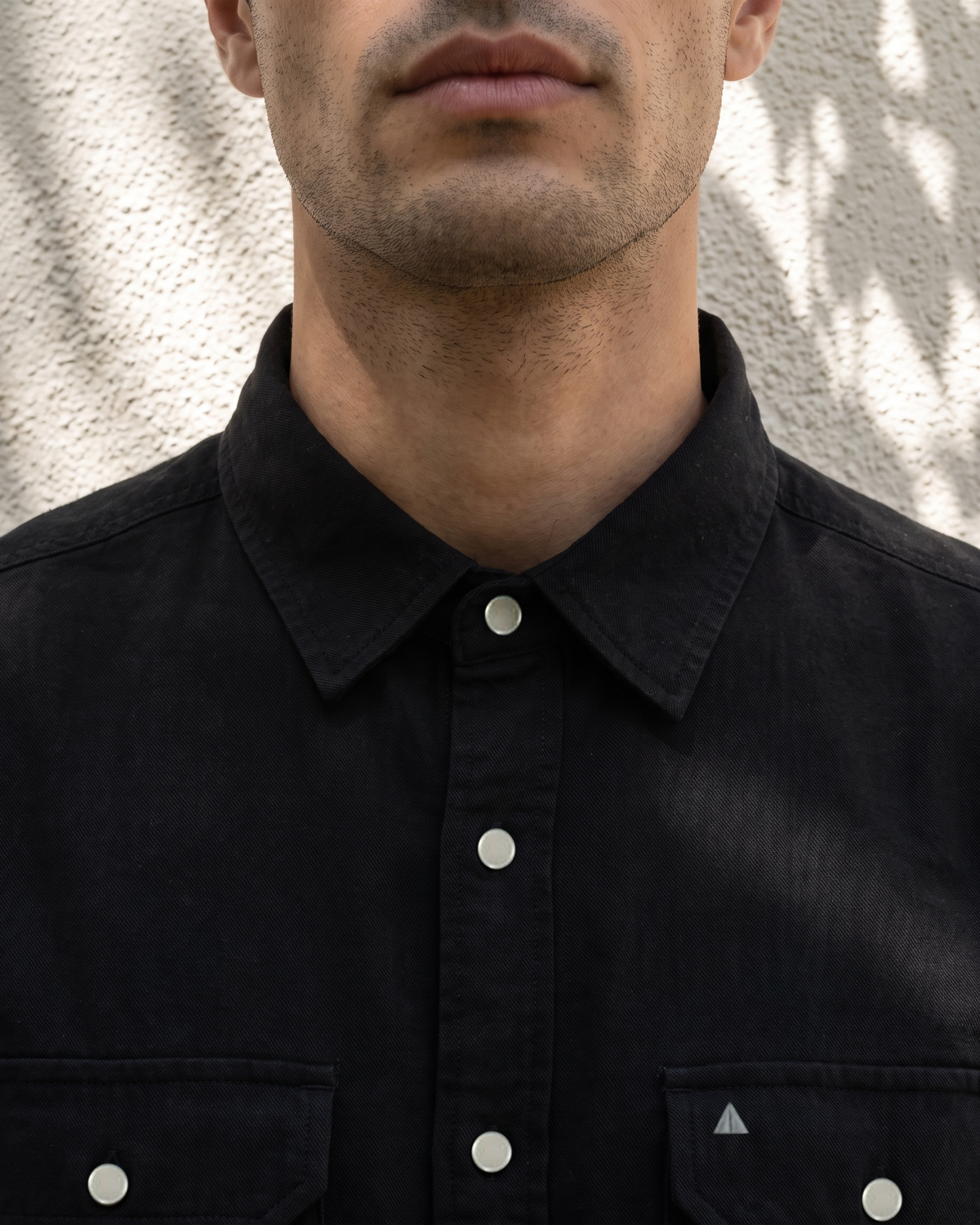 Essential Cotton Corduroy Shirt – Midnight Onyx