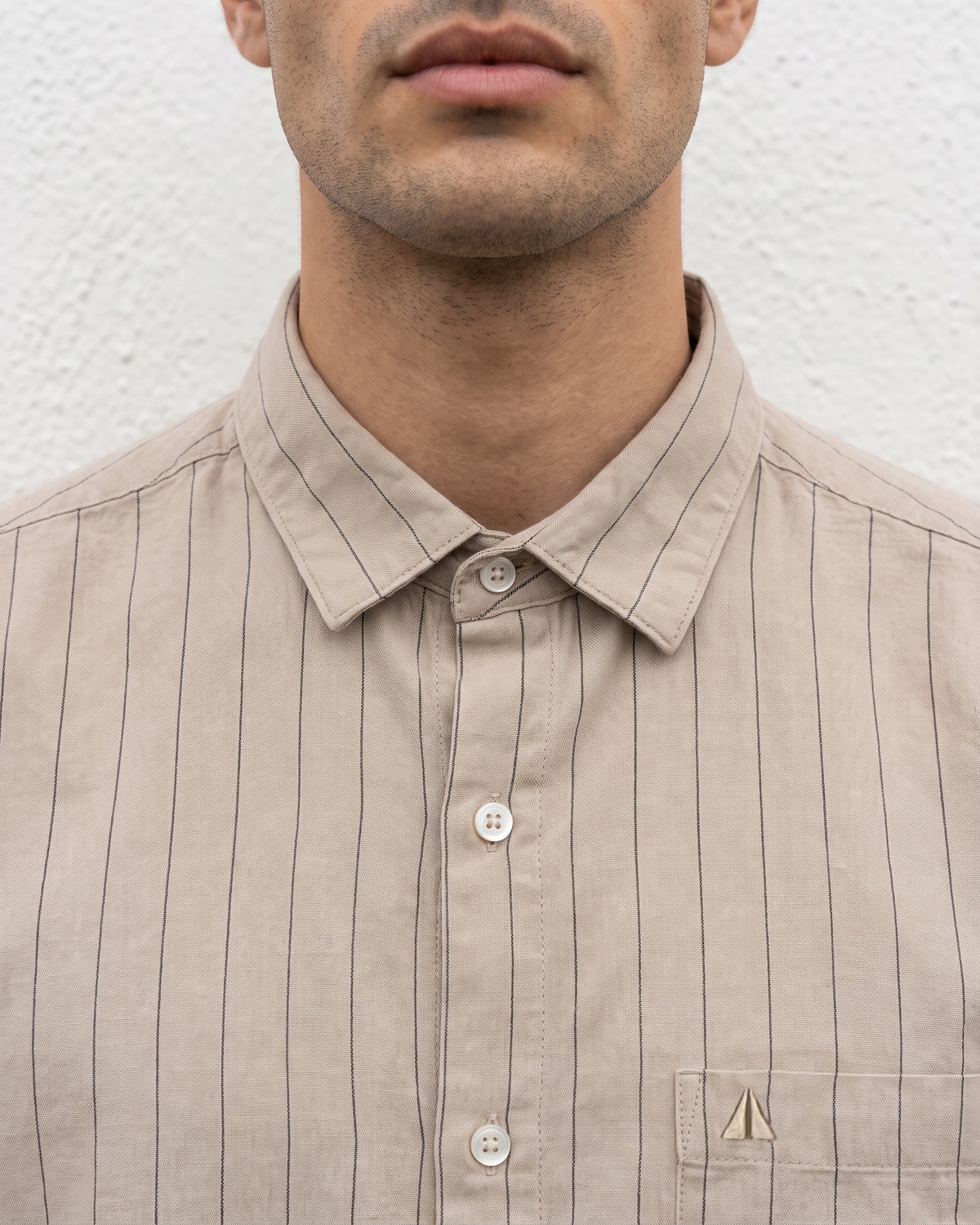 Essential Cotton Stripe Short Sleeve Shirt – Cocoa Earth