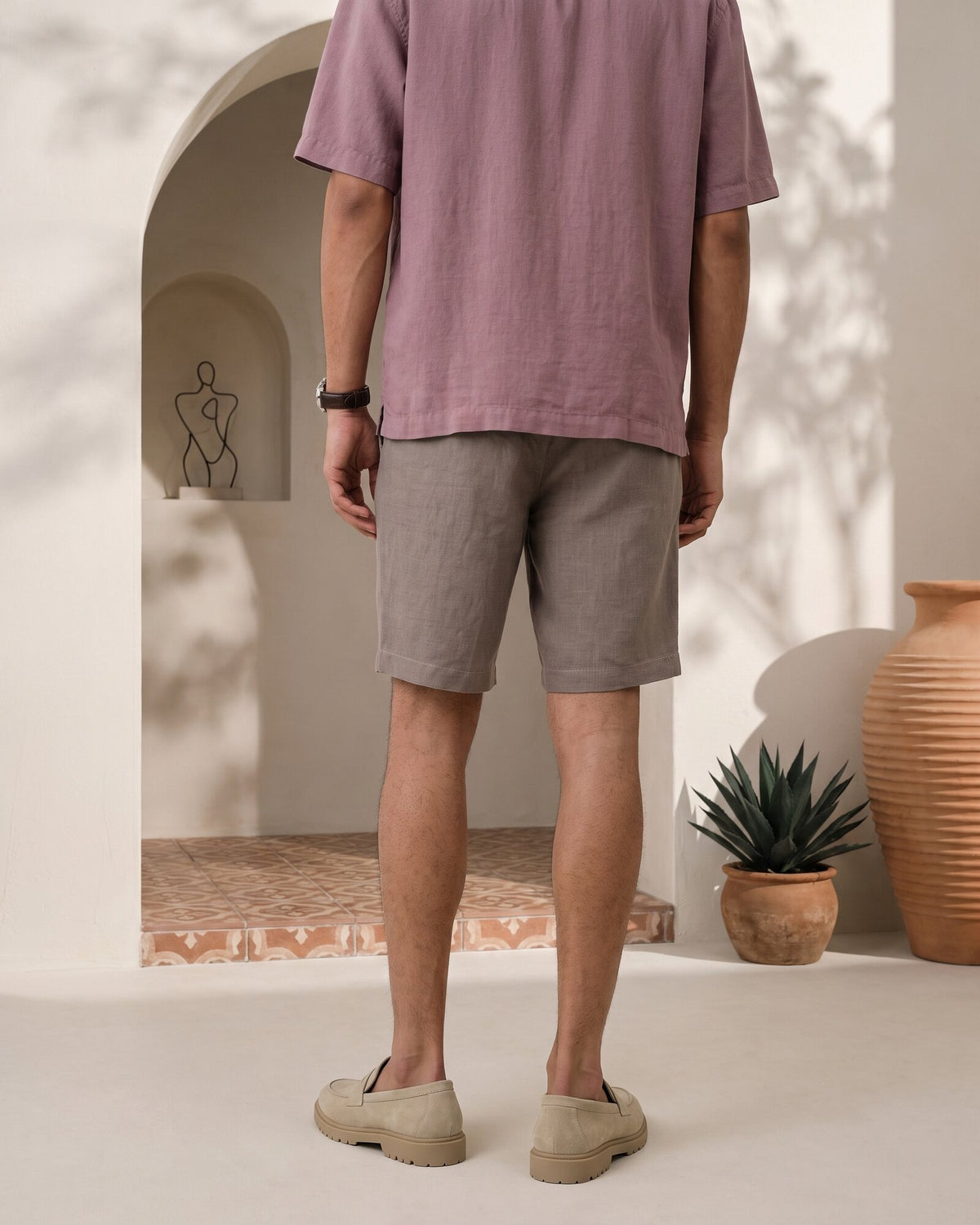 Signature Cotton Short – Desert Khaki (2 of 4)