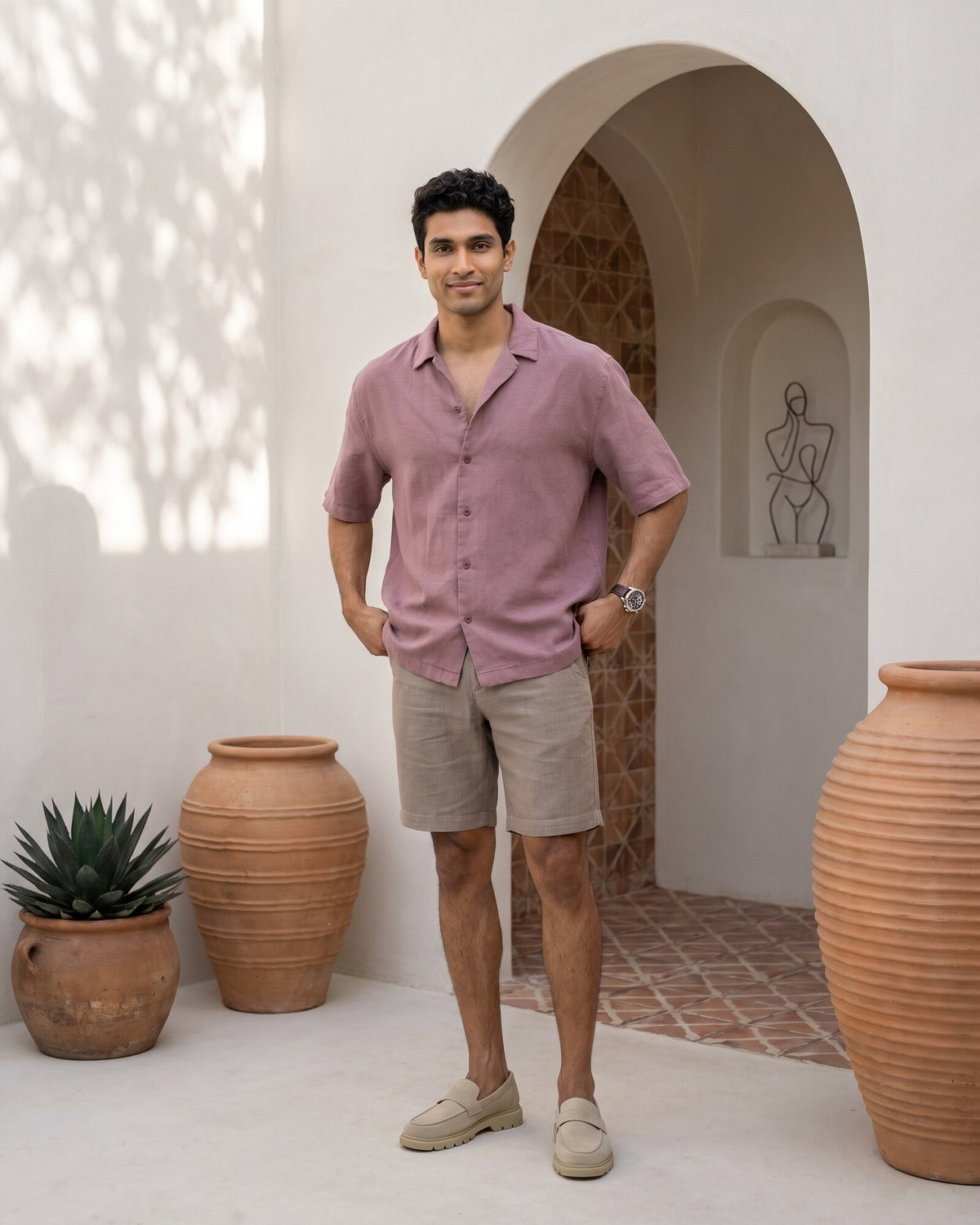 Signature Cotton Short – Desert Khaki (4 of 4)