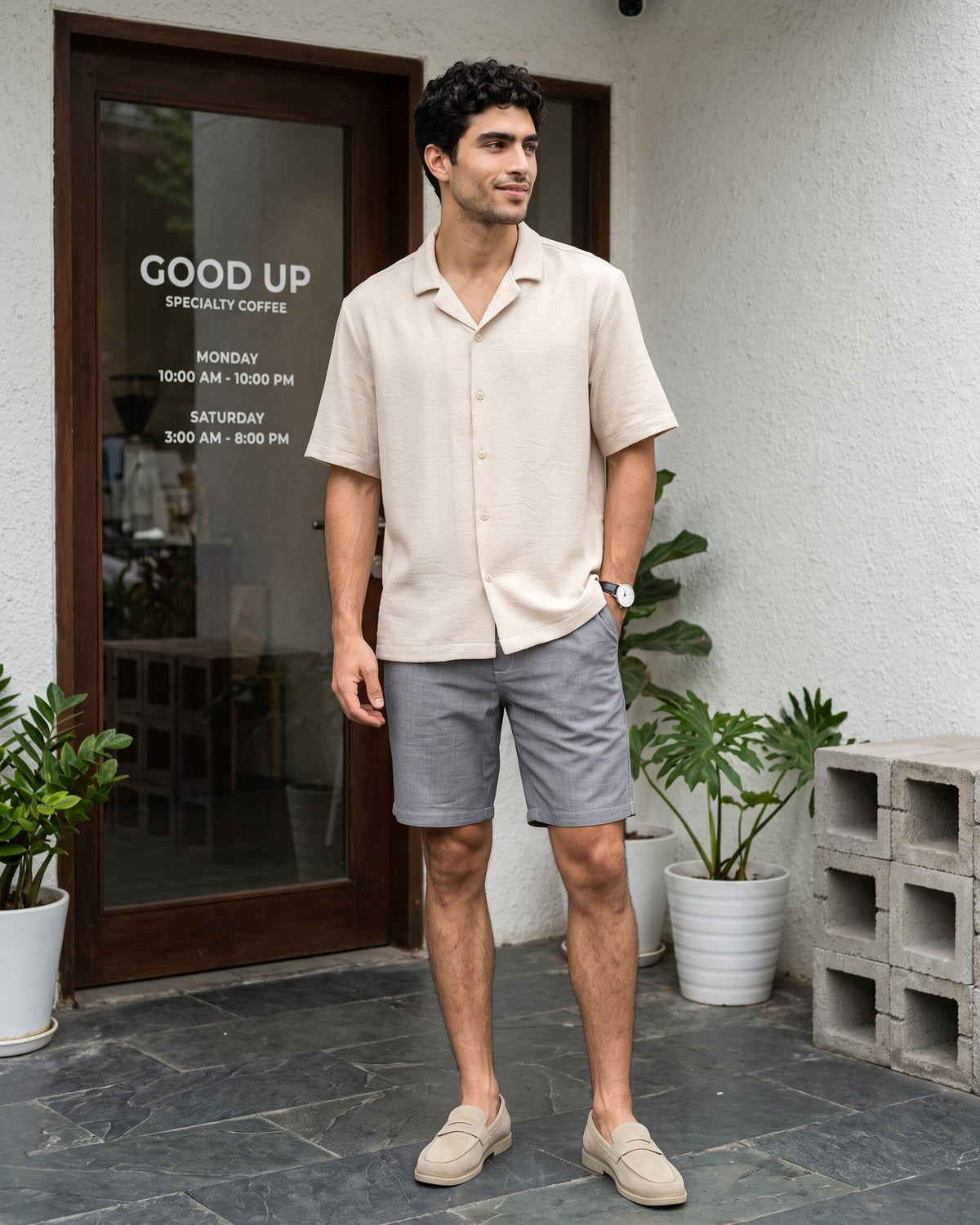 Signature Cotton Short – Graphite (2 of 4)