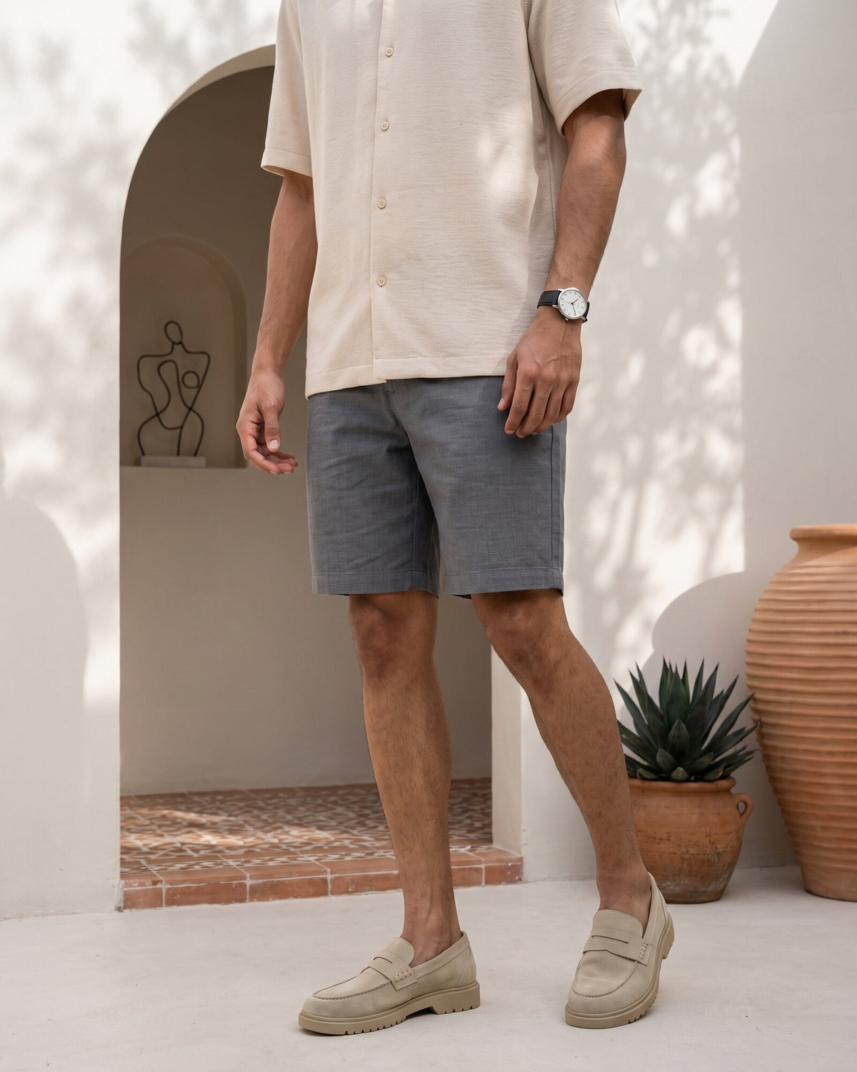 Signature Cotton Short – Midnight Ink (1 of 4)
