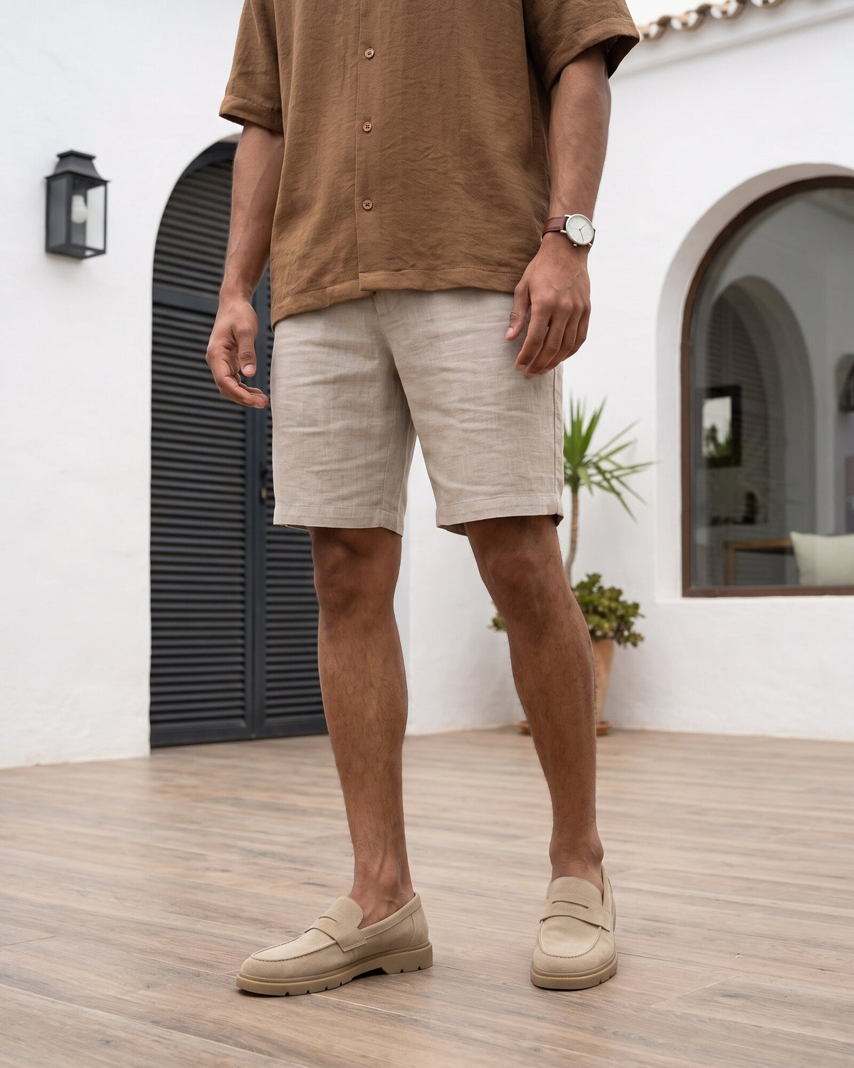 Signature Cotton Short – Raw Canvas (3 of 4)