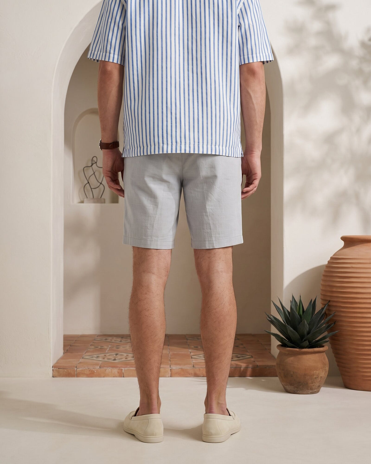 Signature Cotton Short – Slate Fog (4 of 4)