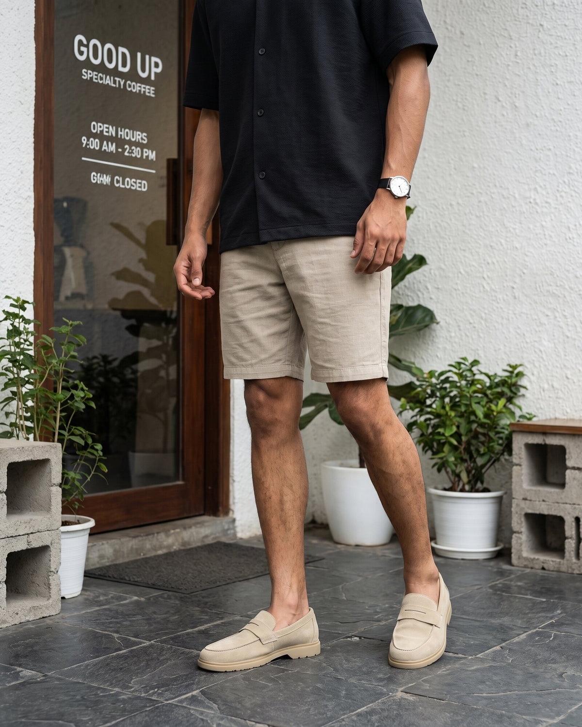 Signature Cotton Short – Sage Breeze (1 of 4)