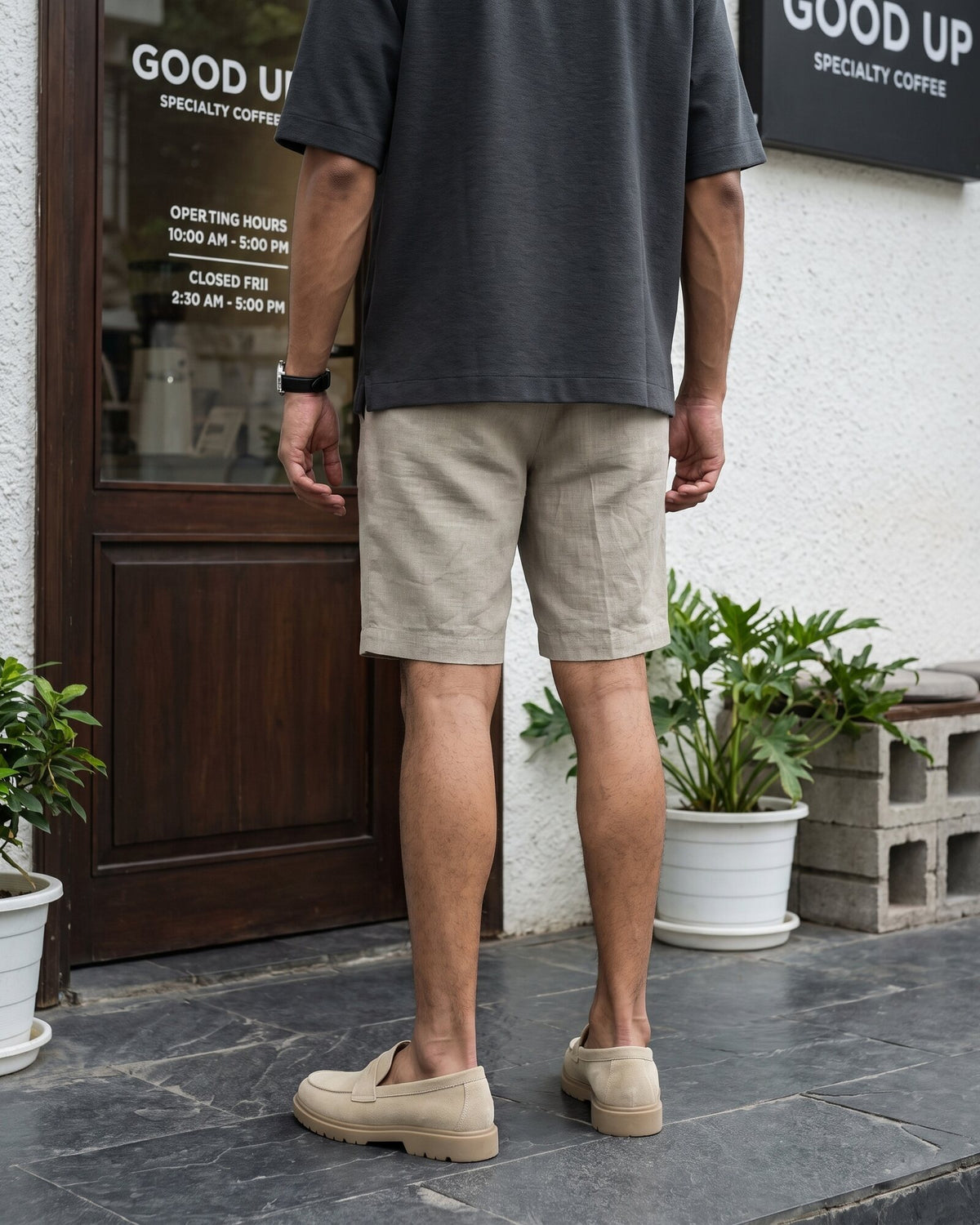 Signature Cotton Short – Sage Breeze (2 of 4)