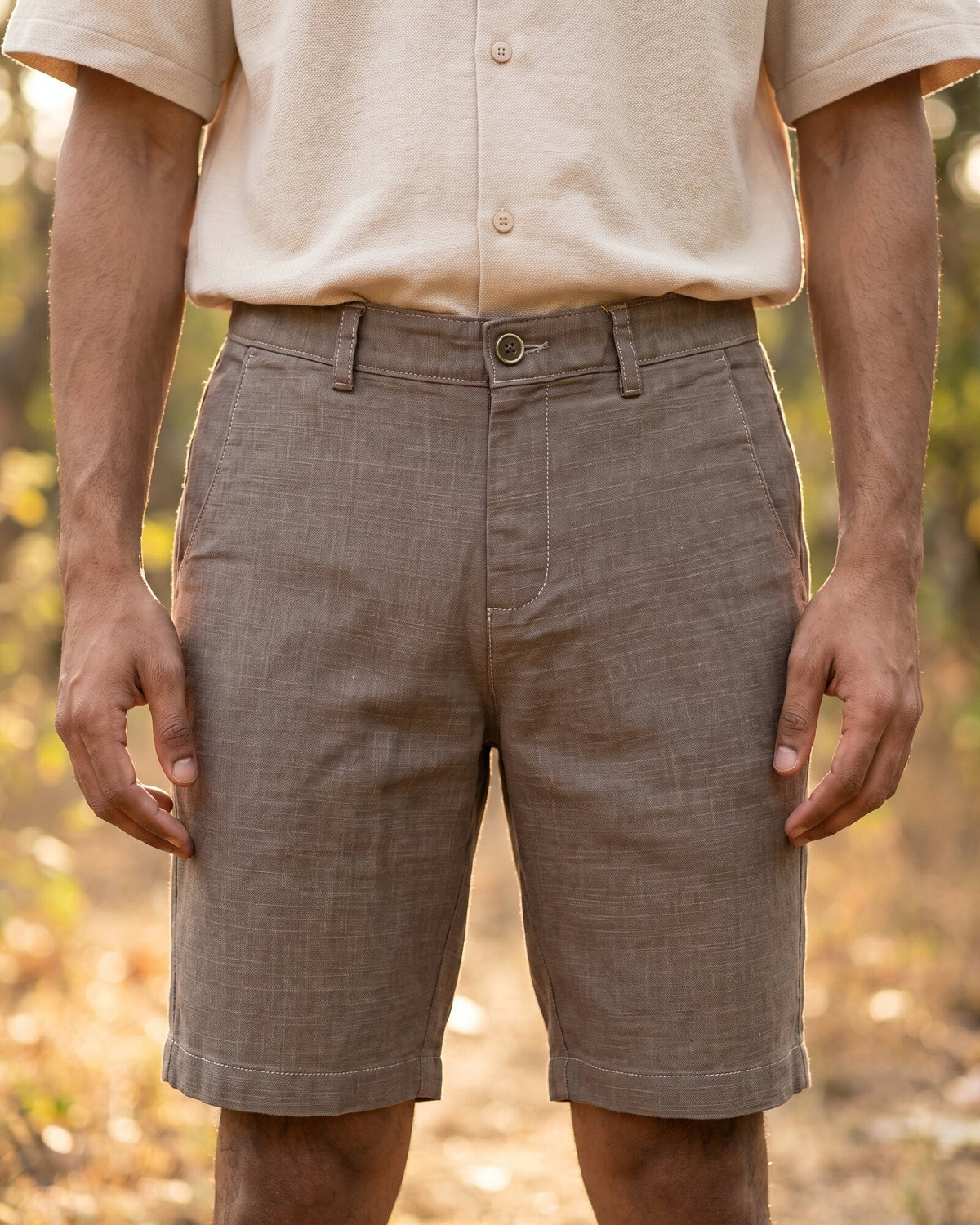 Signature Cotton Short – Desert Khaki (3 of 4)