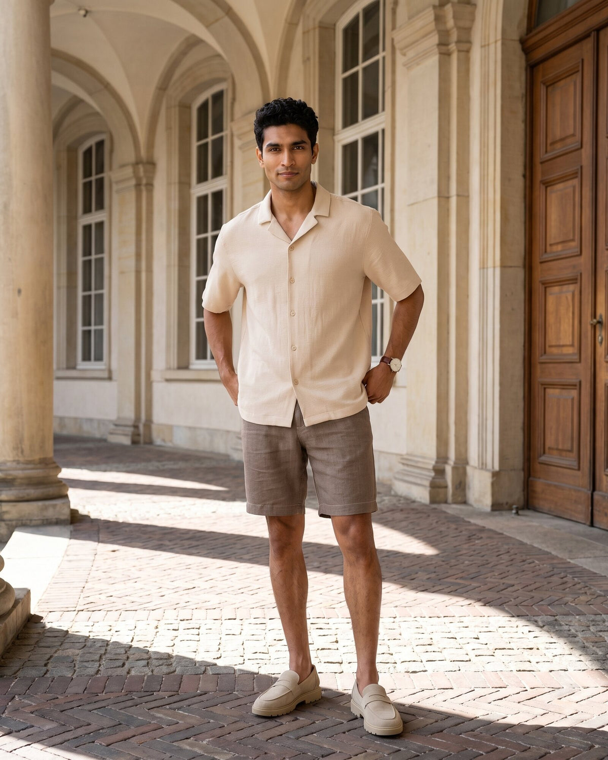 Signature Cotton Short – Desert Khaki (4 of 4)