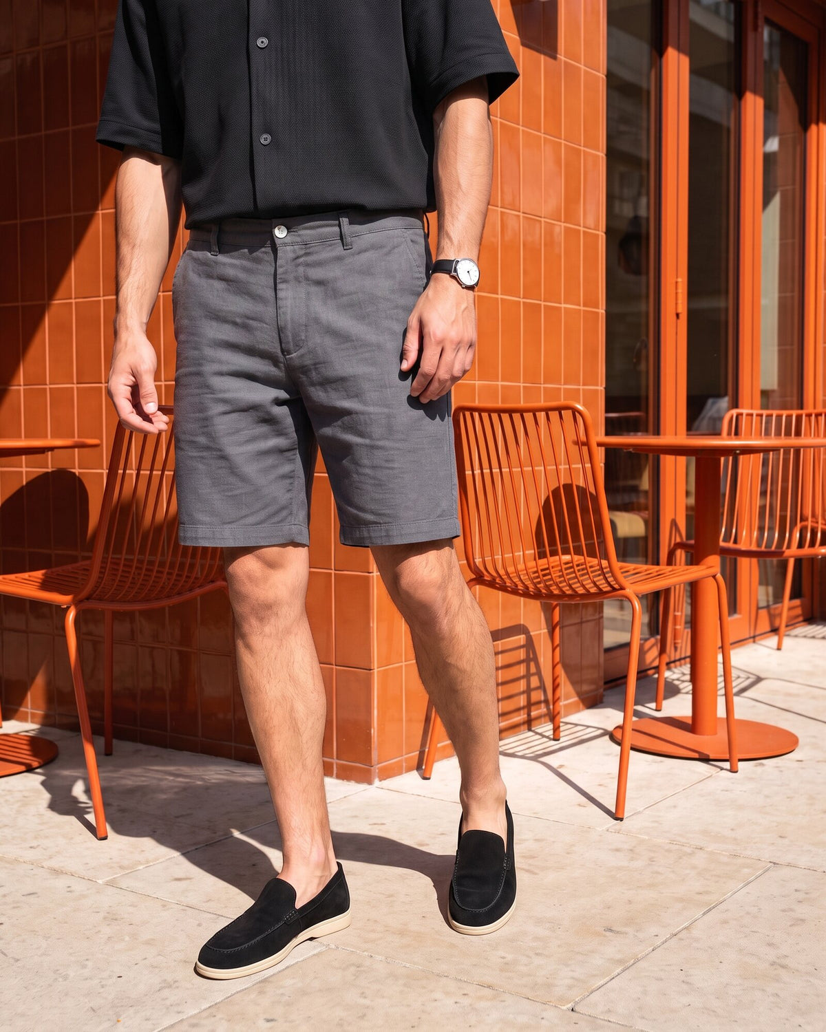 Signature Cotton Short – Midnight Ink (3 of 4)