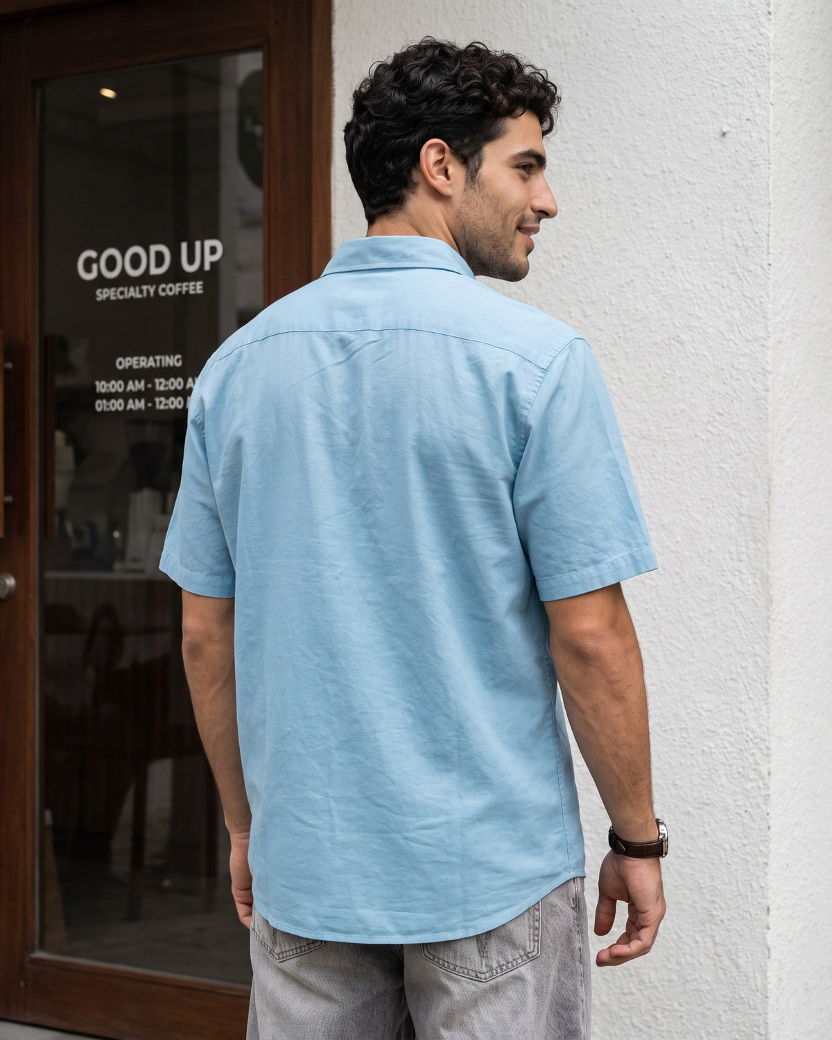 Generous Heritage Linen Short Sleeve Shirt - Burnt Clay
