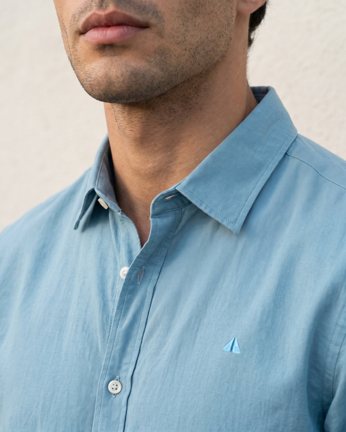 Generous Heritage Linen Long Sleeve Shirt - Burnt Clay