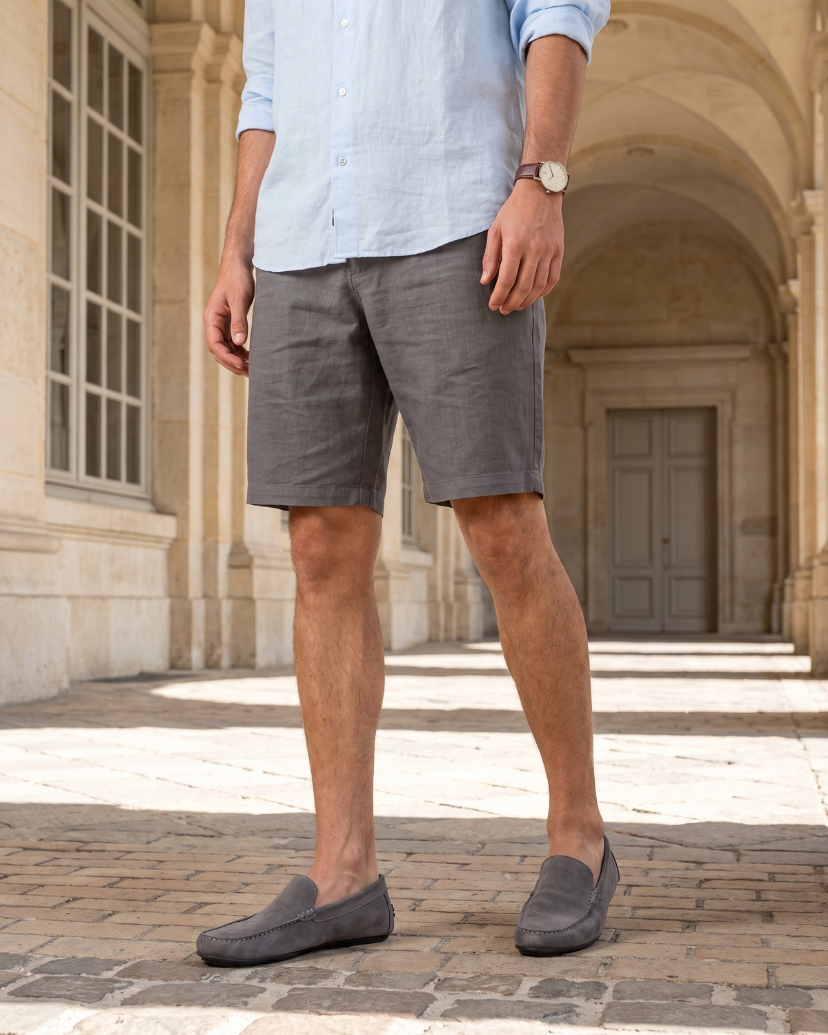 Generous Signature Cotton Short - Midnight Onyx