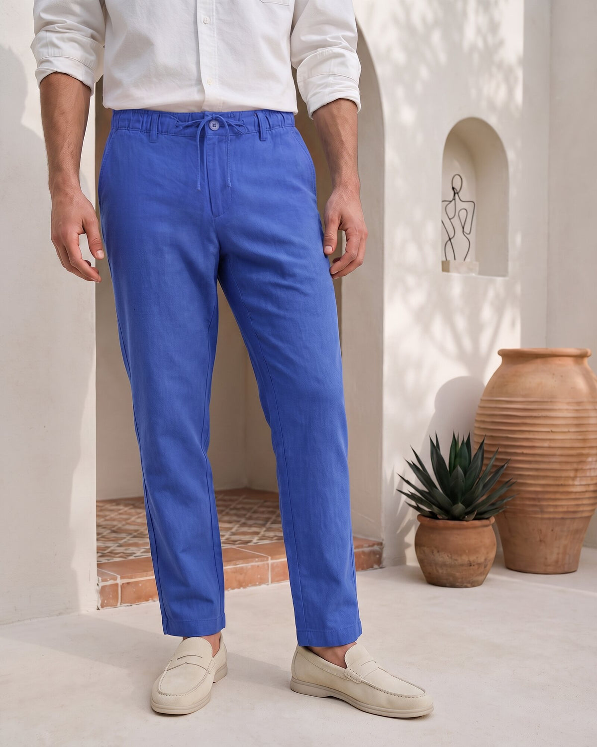 Heritage Linen Relaxed Pant – Midnight Ink (3 of 4)