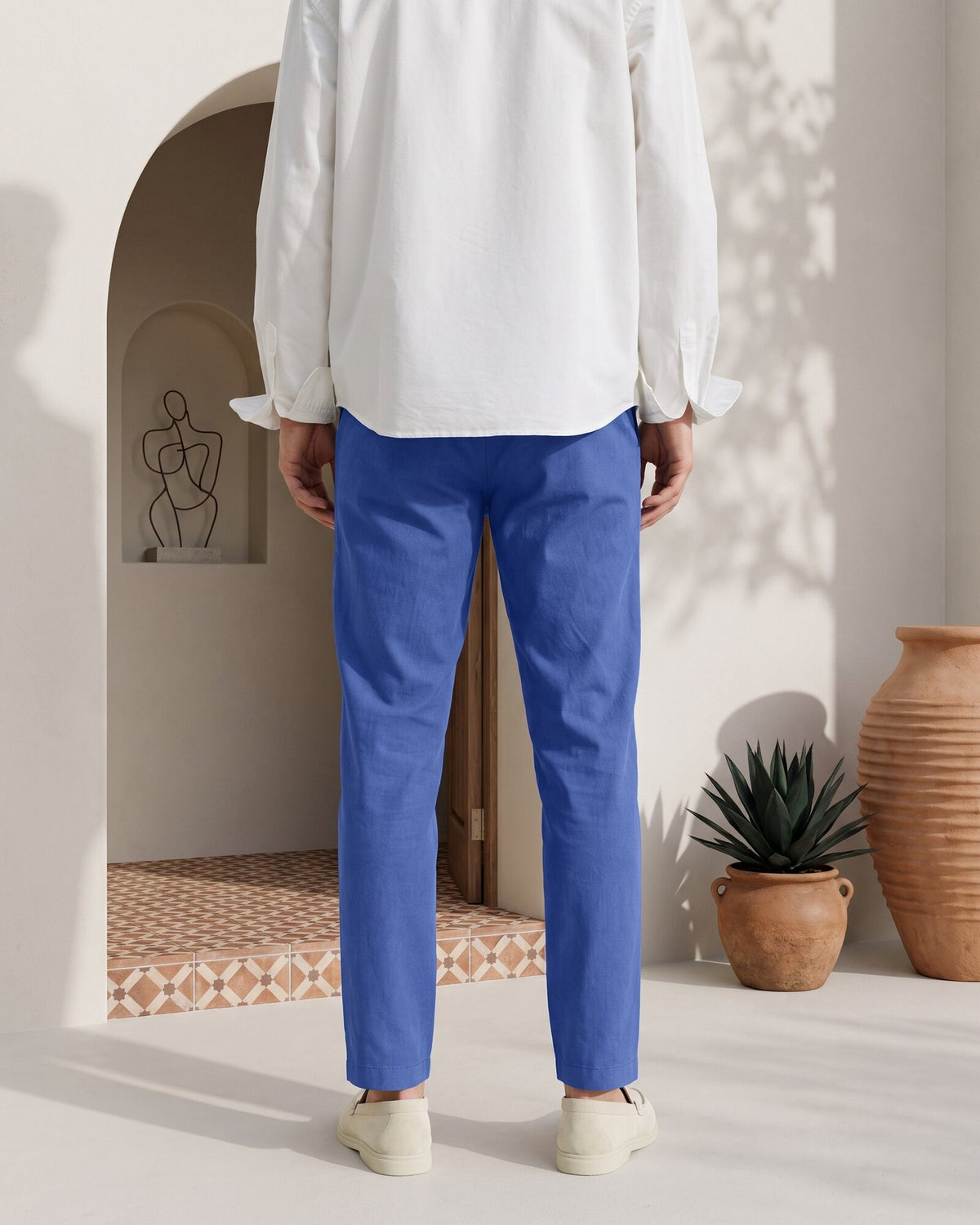 Heritage Linen Relaxed Pant – Midnight Ink (4 of 4)