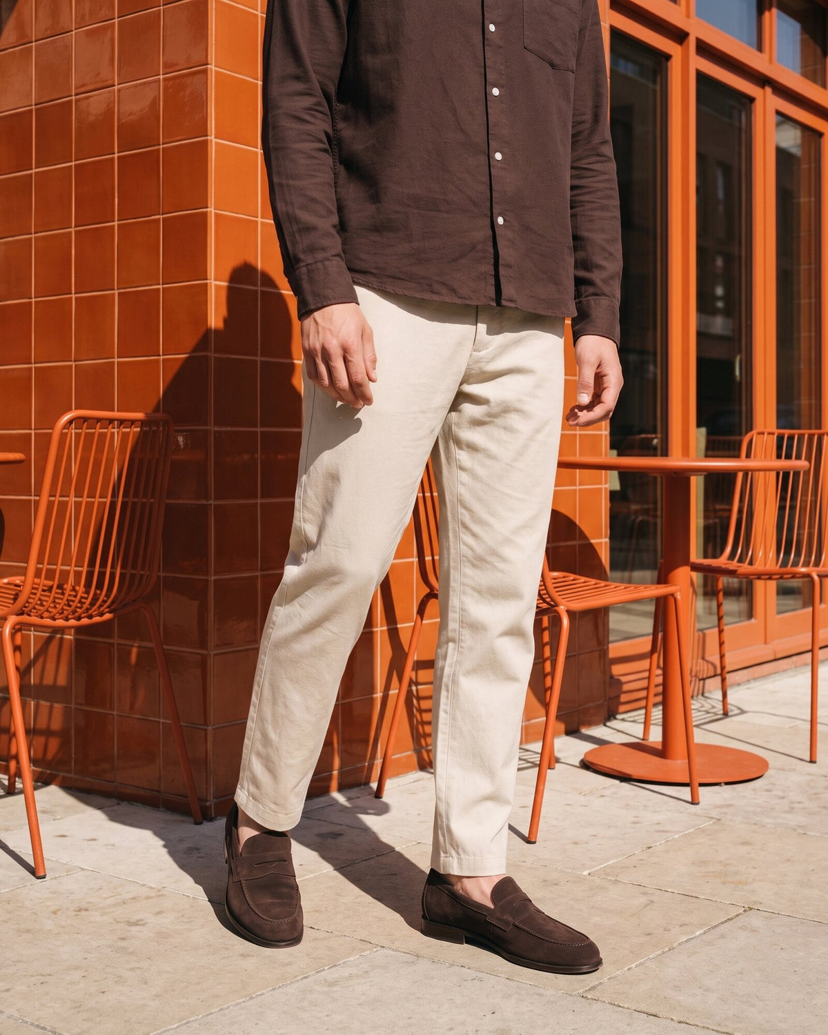 Heritage Linen Relaxed Pant – Driftwood (1 of 4)