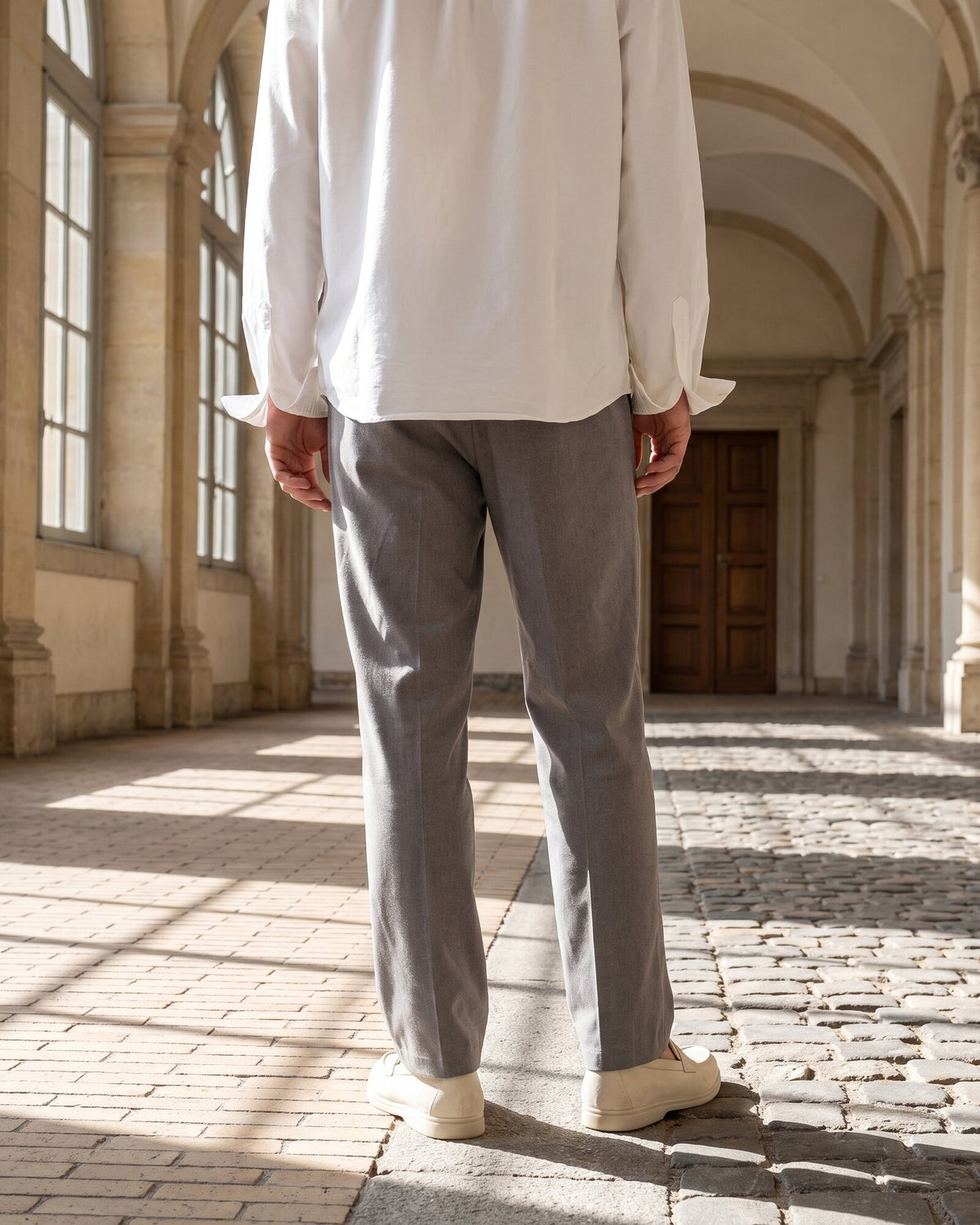 Heritage Linen Relaxed Pant – Graphite (2 of 4)