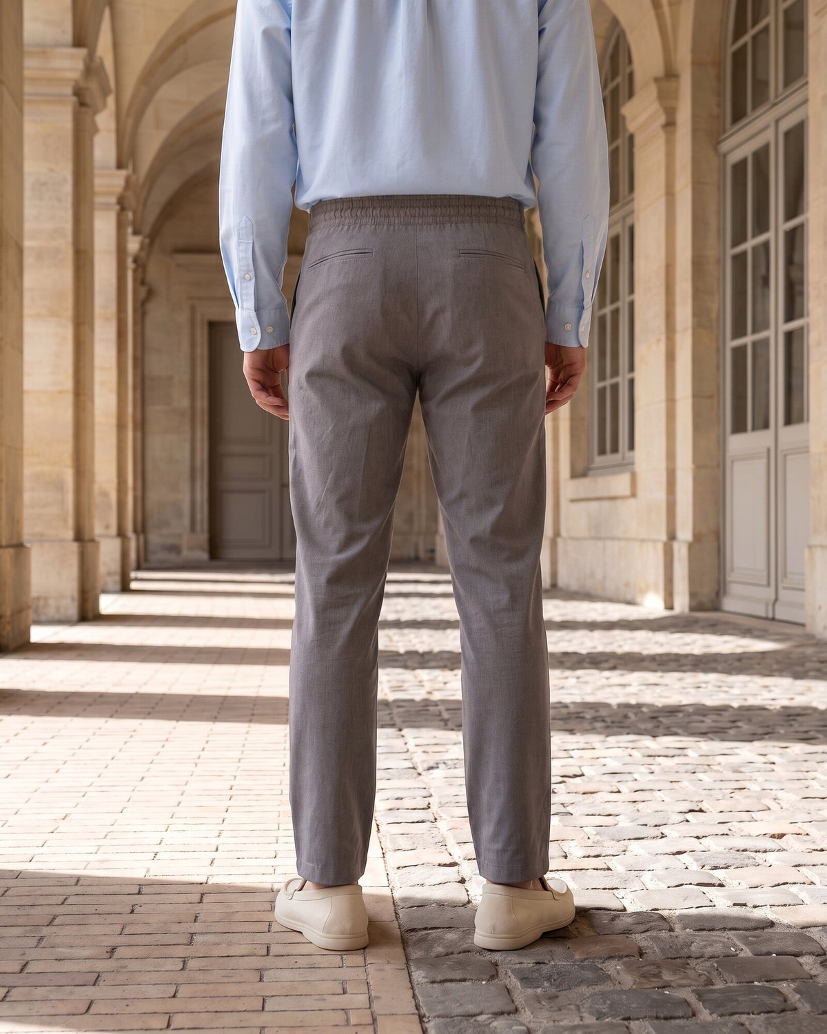Heritage Linen Relaxed Pant – Graphite (4 of 4)