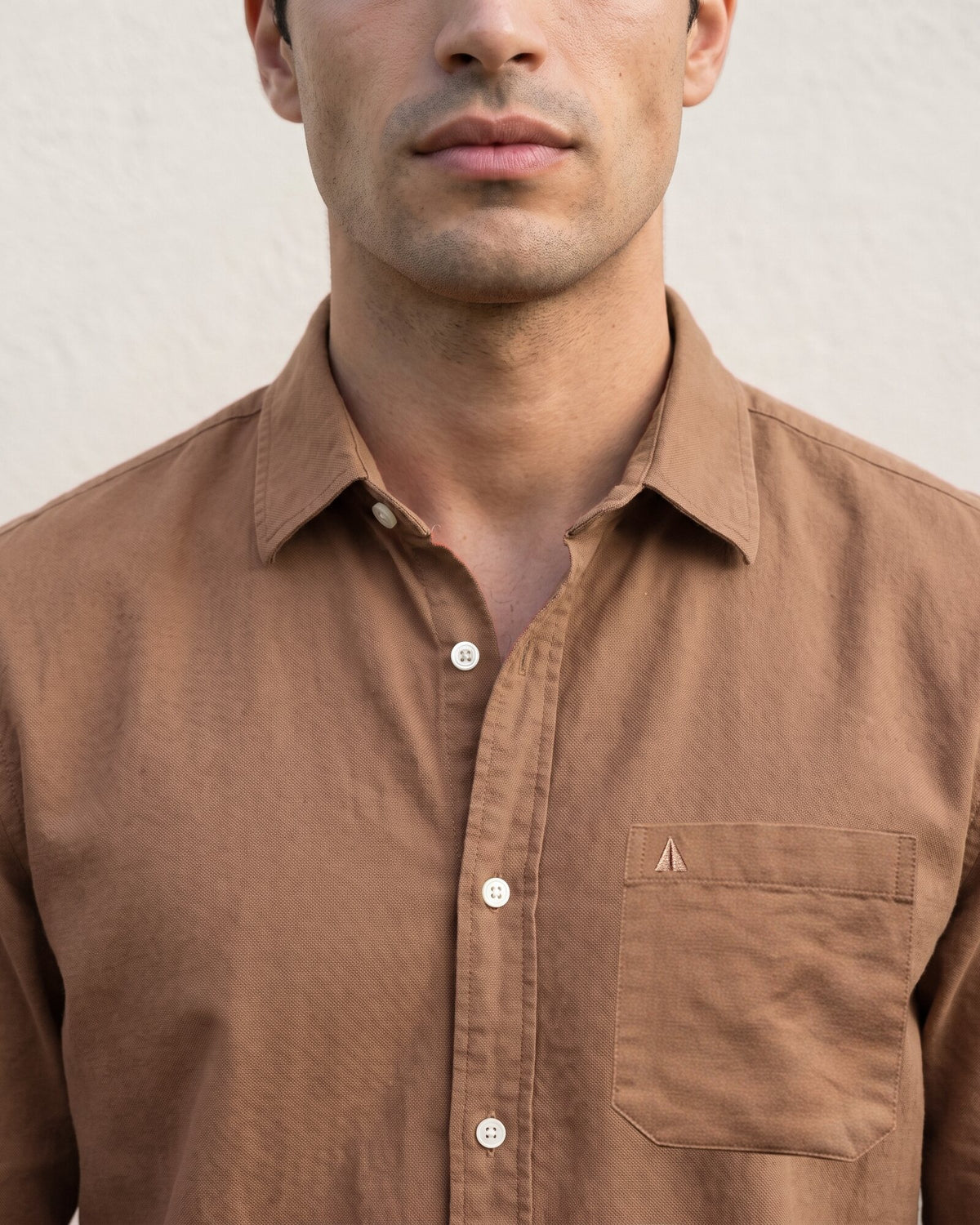 Heritage Linen Slub Short Sleeve Shirt – Warm Tobacco (3 of 4)