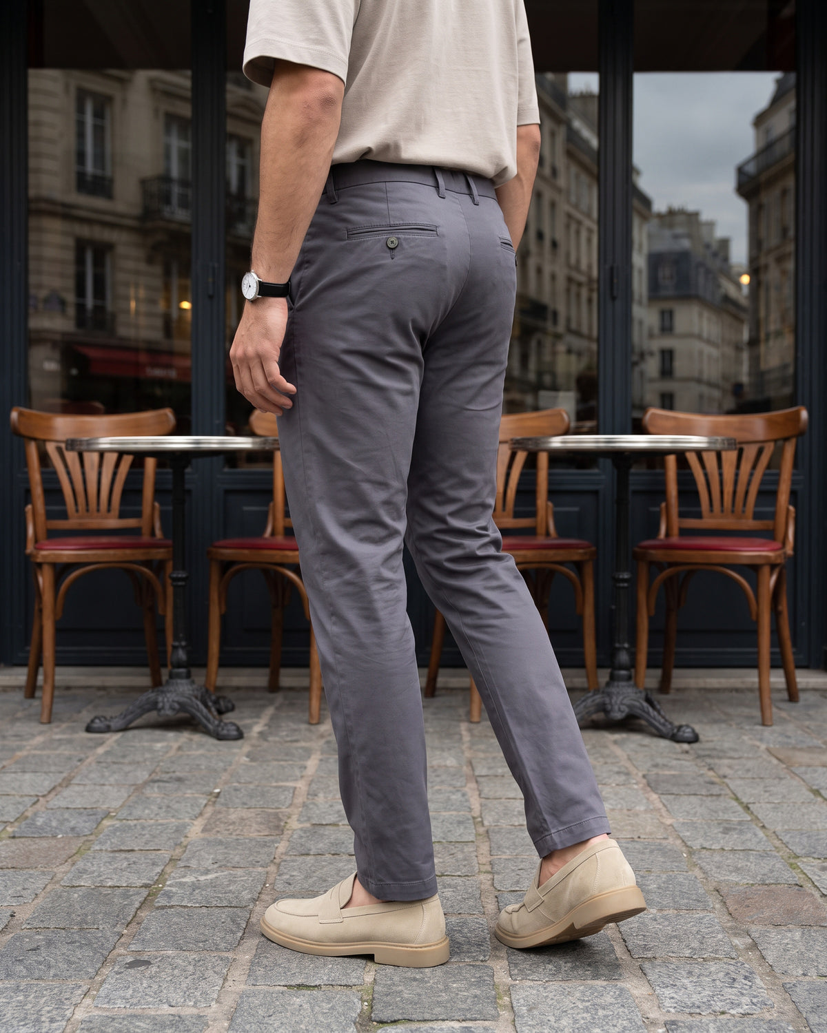 AnationZ The Statesman Chino - Graphite Sri Lanka
