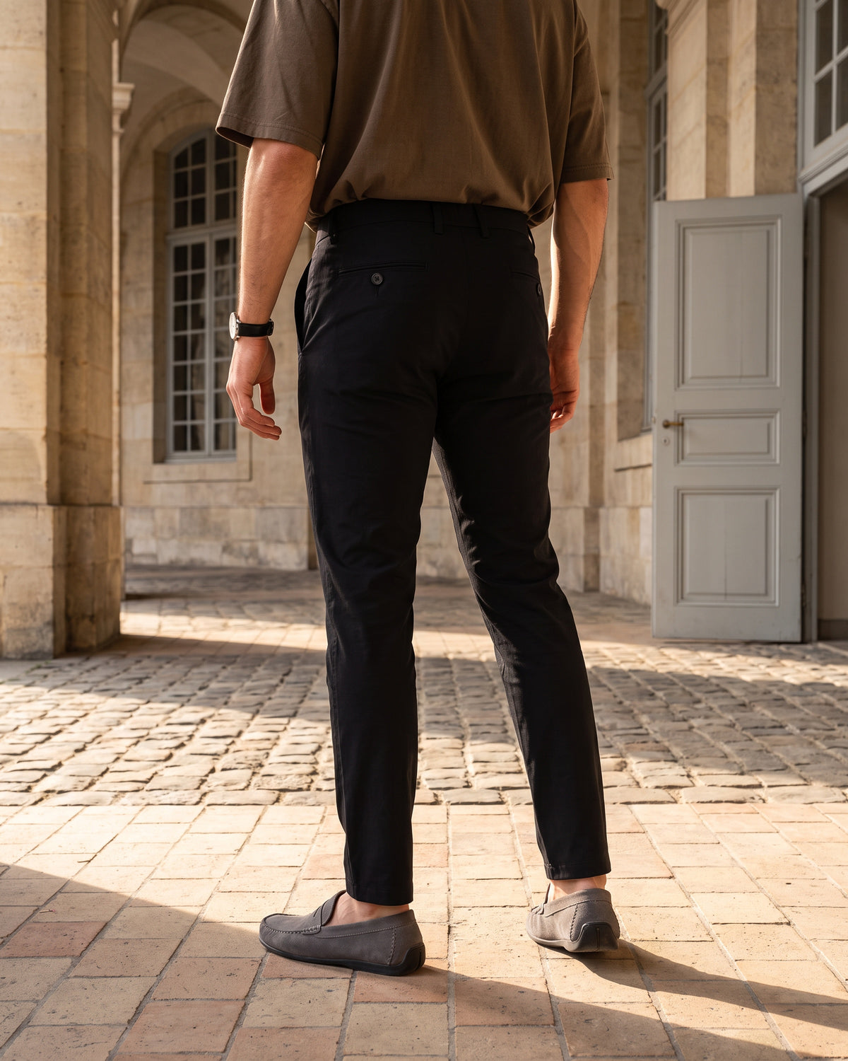 AnationZ Essential Slim Pant - Midnight Onyx Sri Lanka
