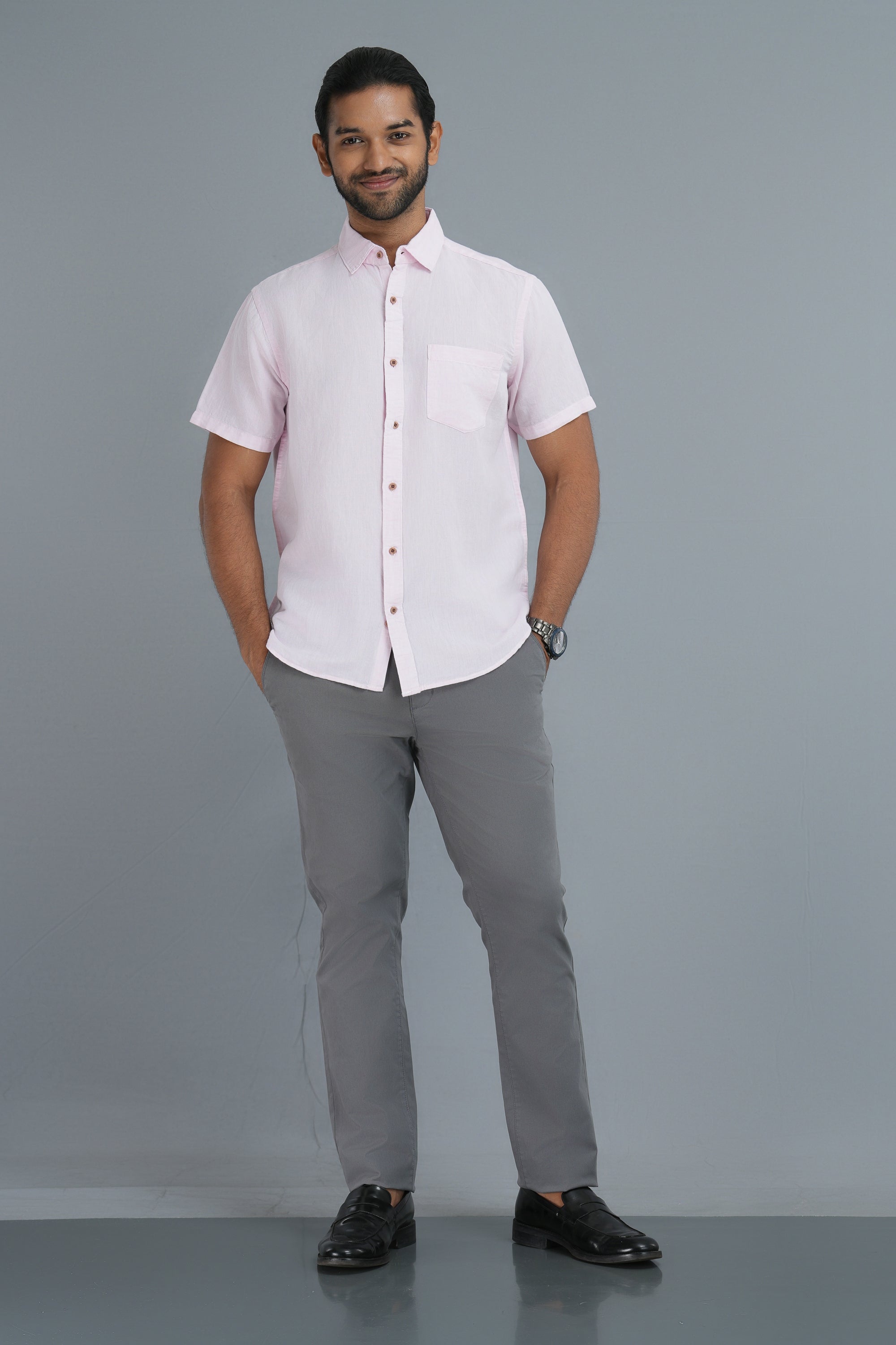 Linen Cotton Shirt - White