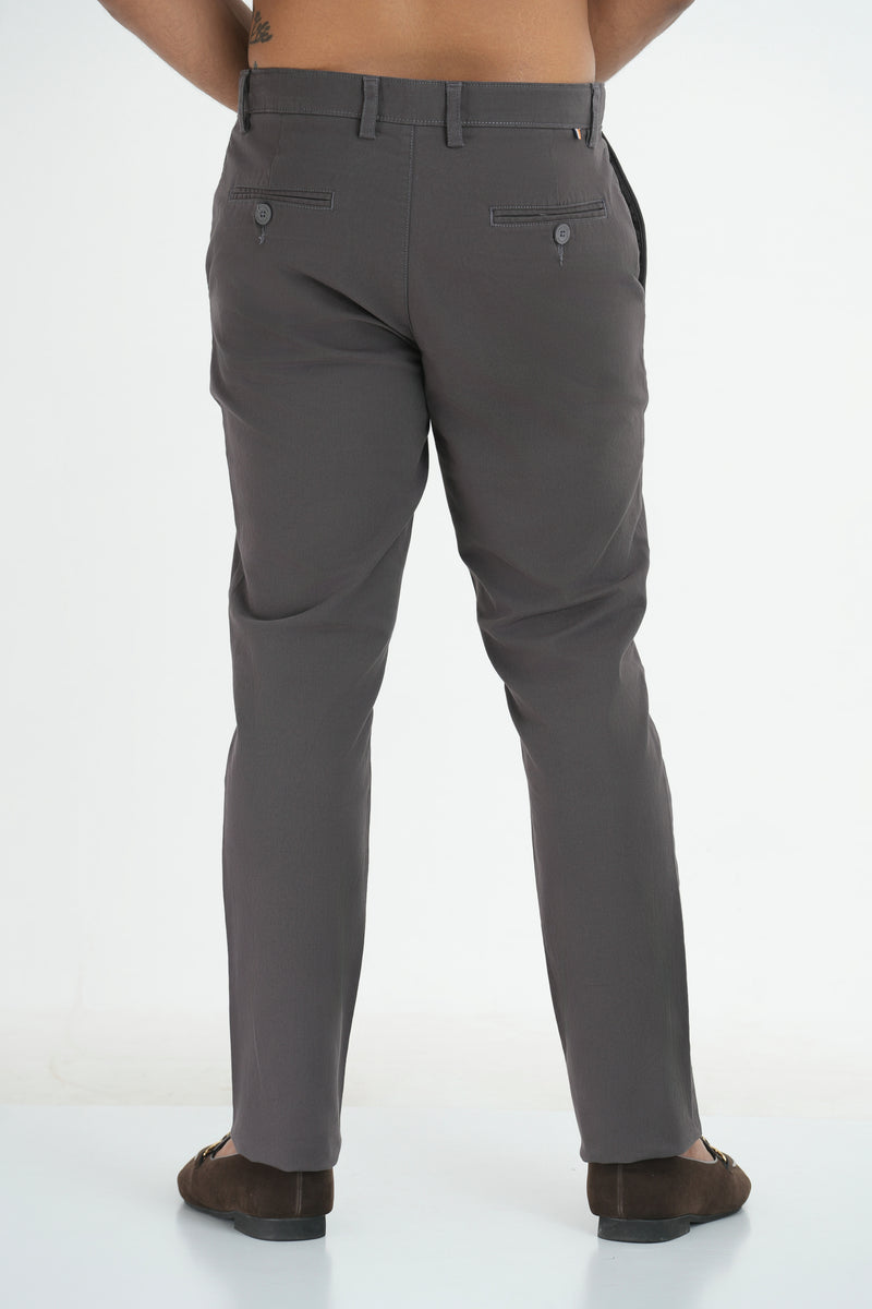 Ashton Twill Chino - Dark Grey – AnationZ