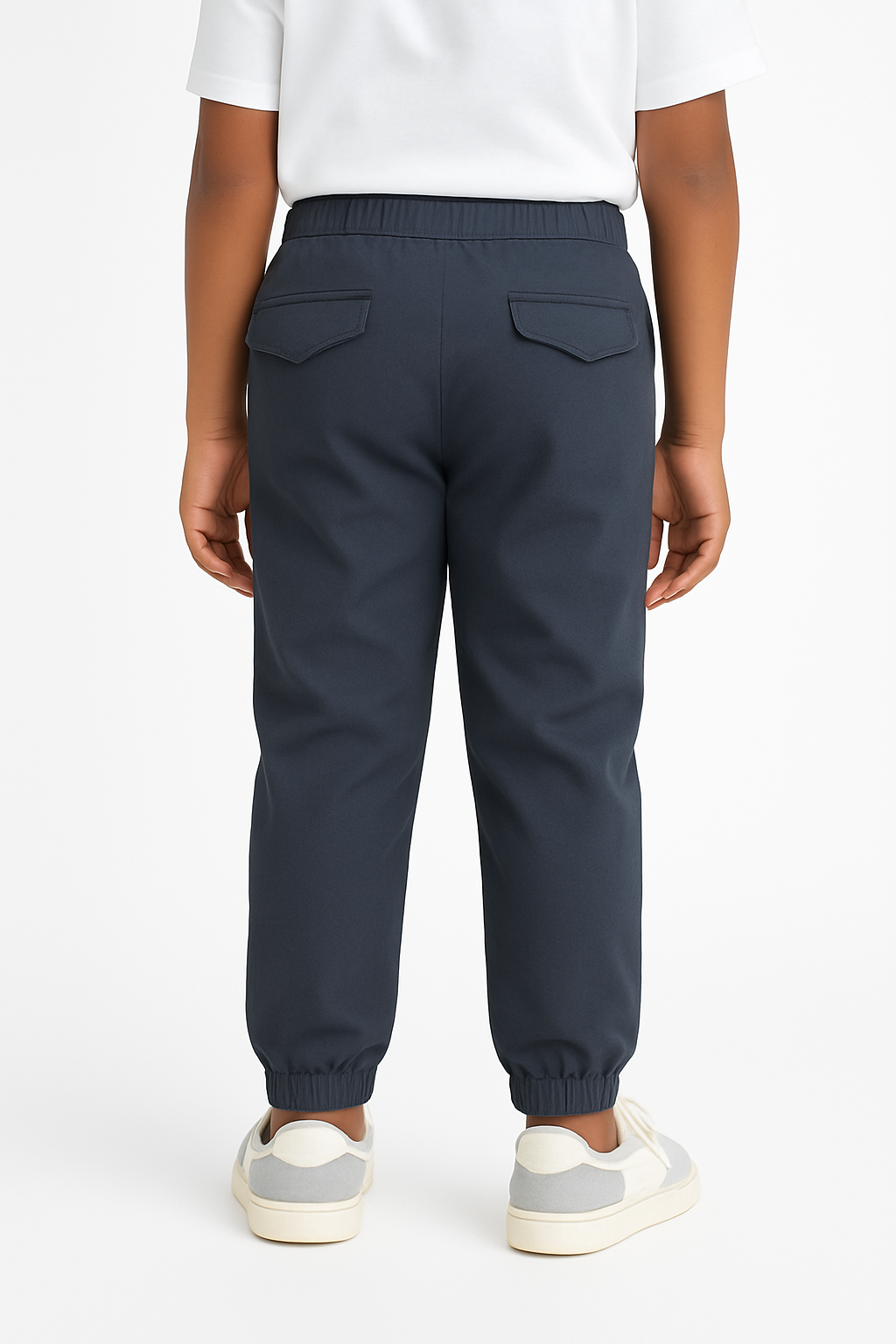 Kids' Twill Essential Jogger Pant – Charcoal | AnationZ Junior