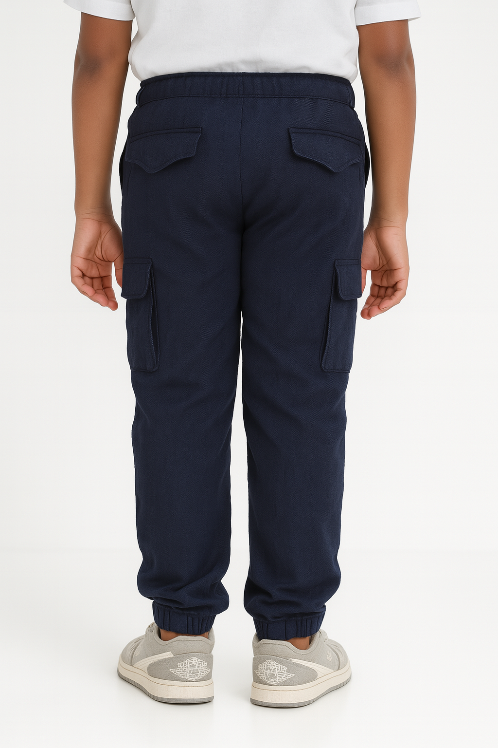 Kids' Twill Essential Jogger Pant – Dark Blue | AnationZ Junior