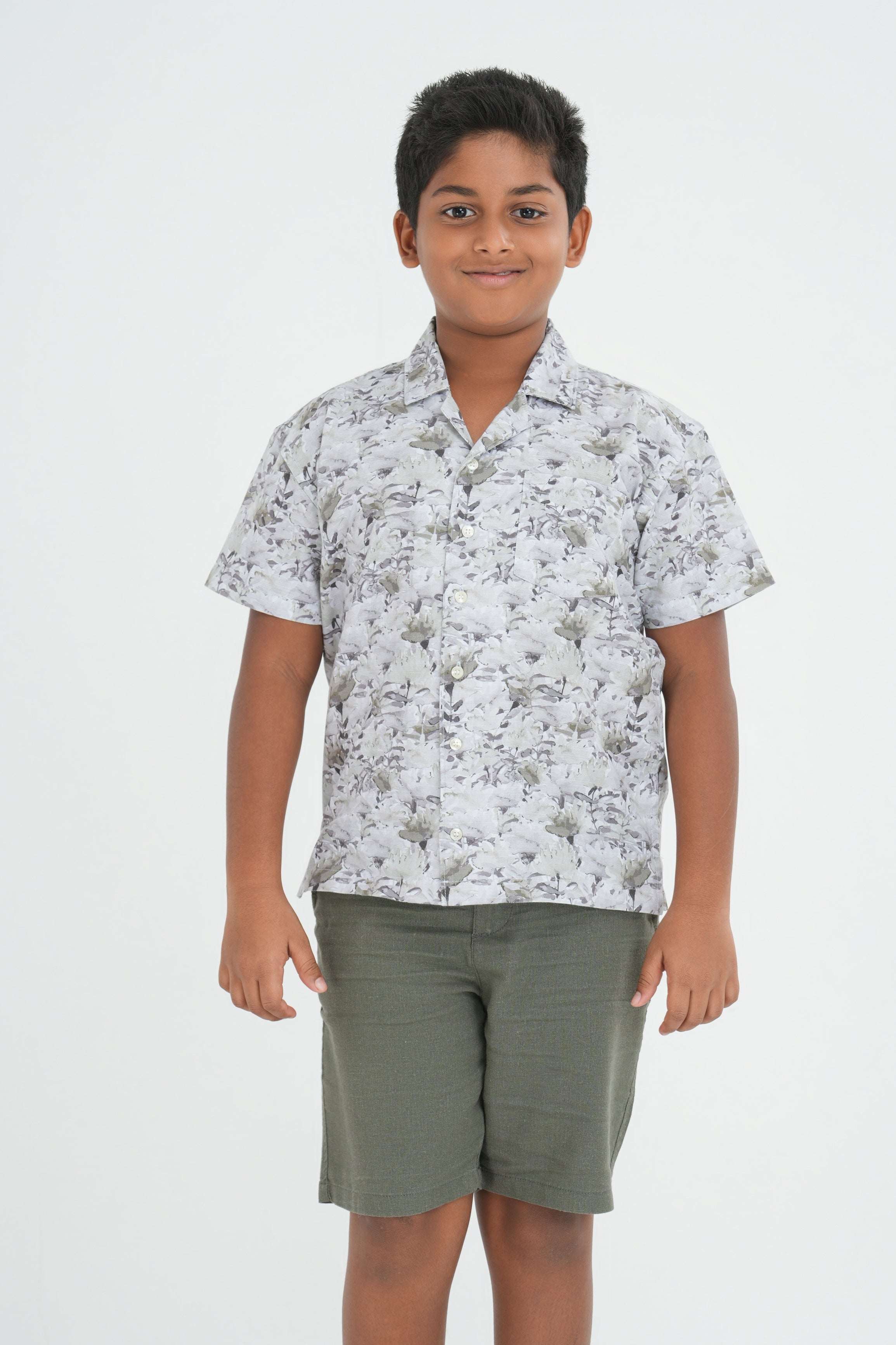 Kids’ Printed Shirt – Desert Camouflage | AnationZ Junior