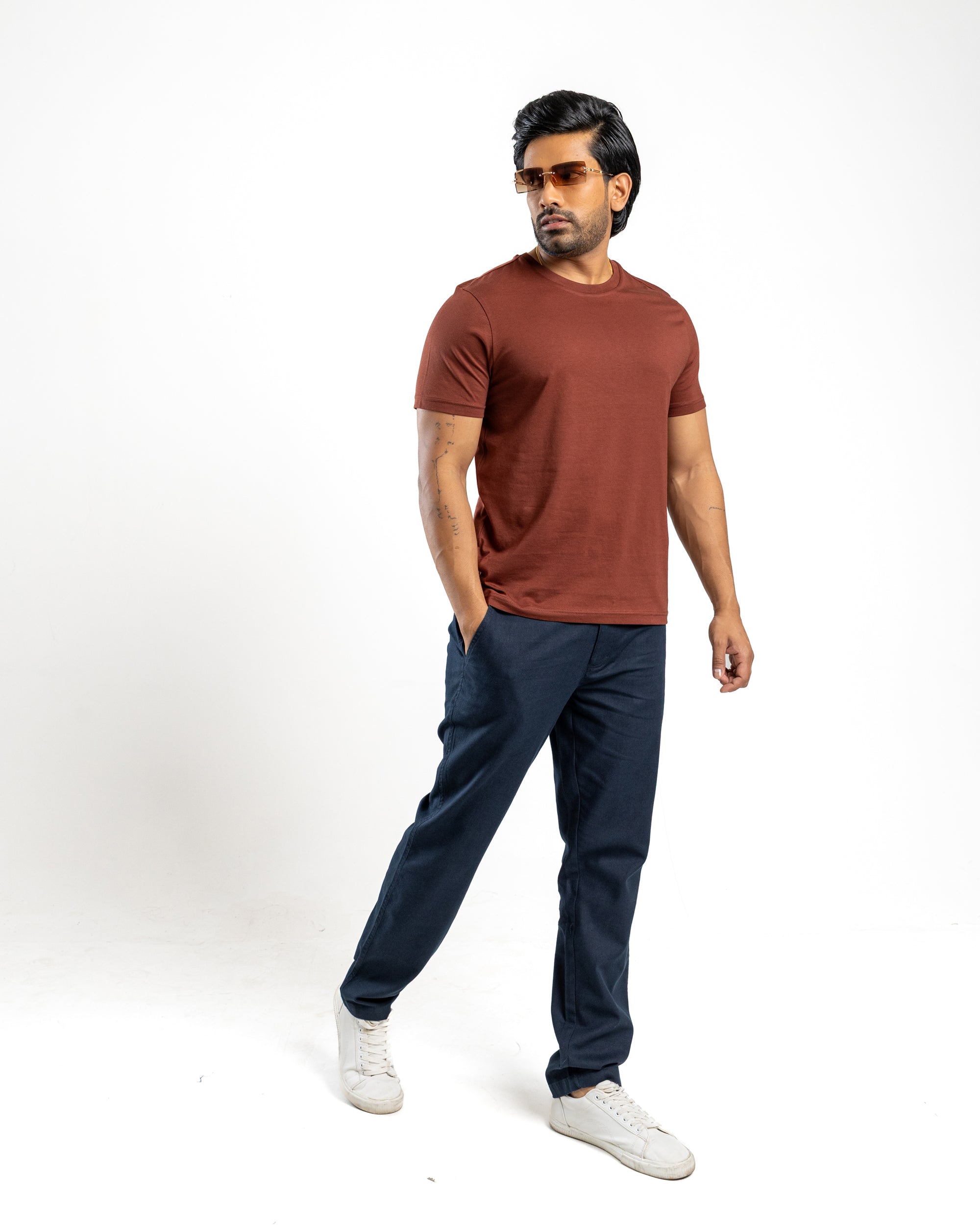 AnationZ Supima Cotton Tee - Cocoa Earth Sri Lanka
