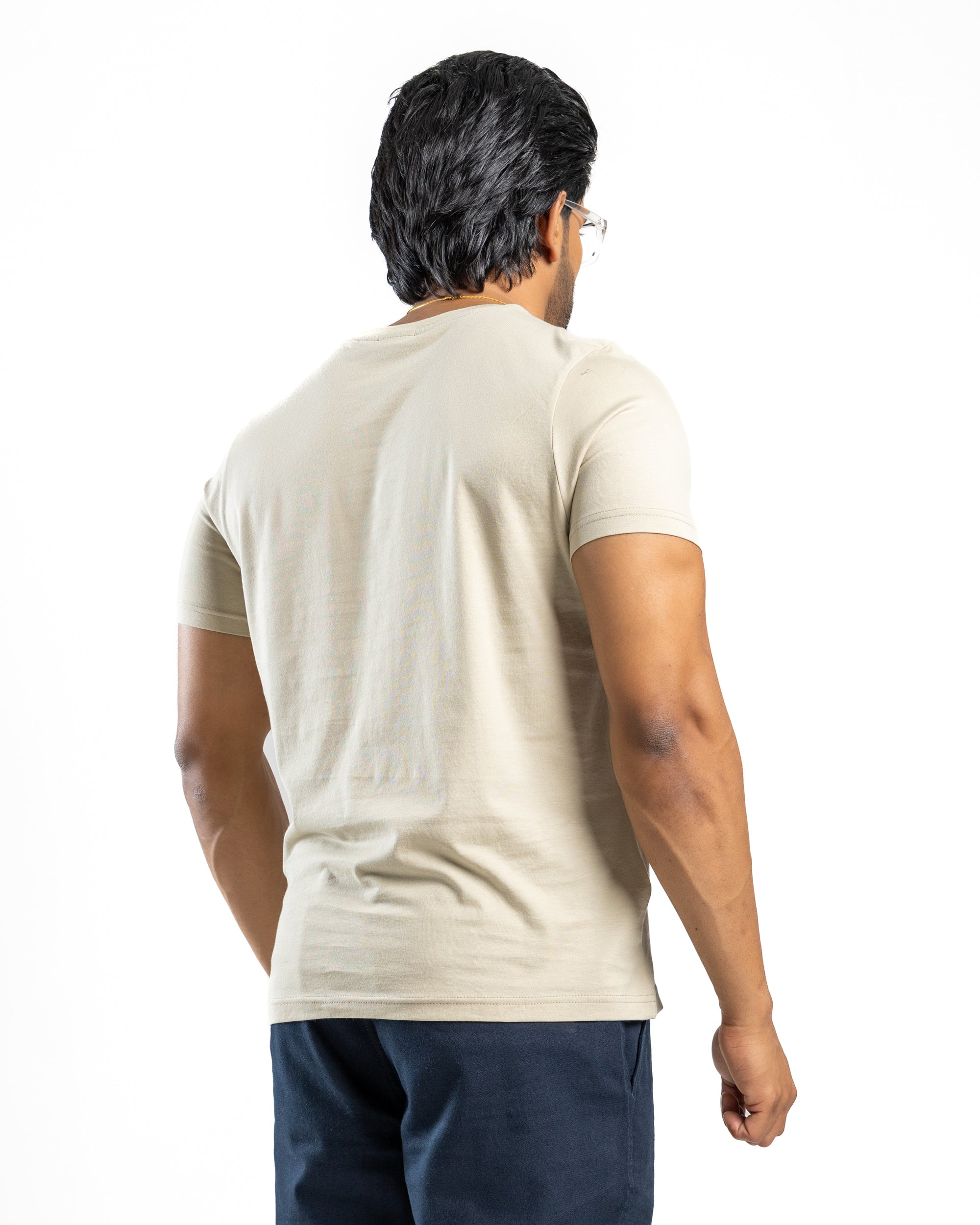 AnationZ Supima Cotton Tee - Aged Ivory Sri Lanka
