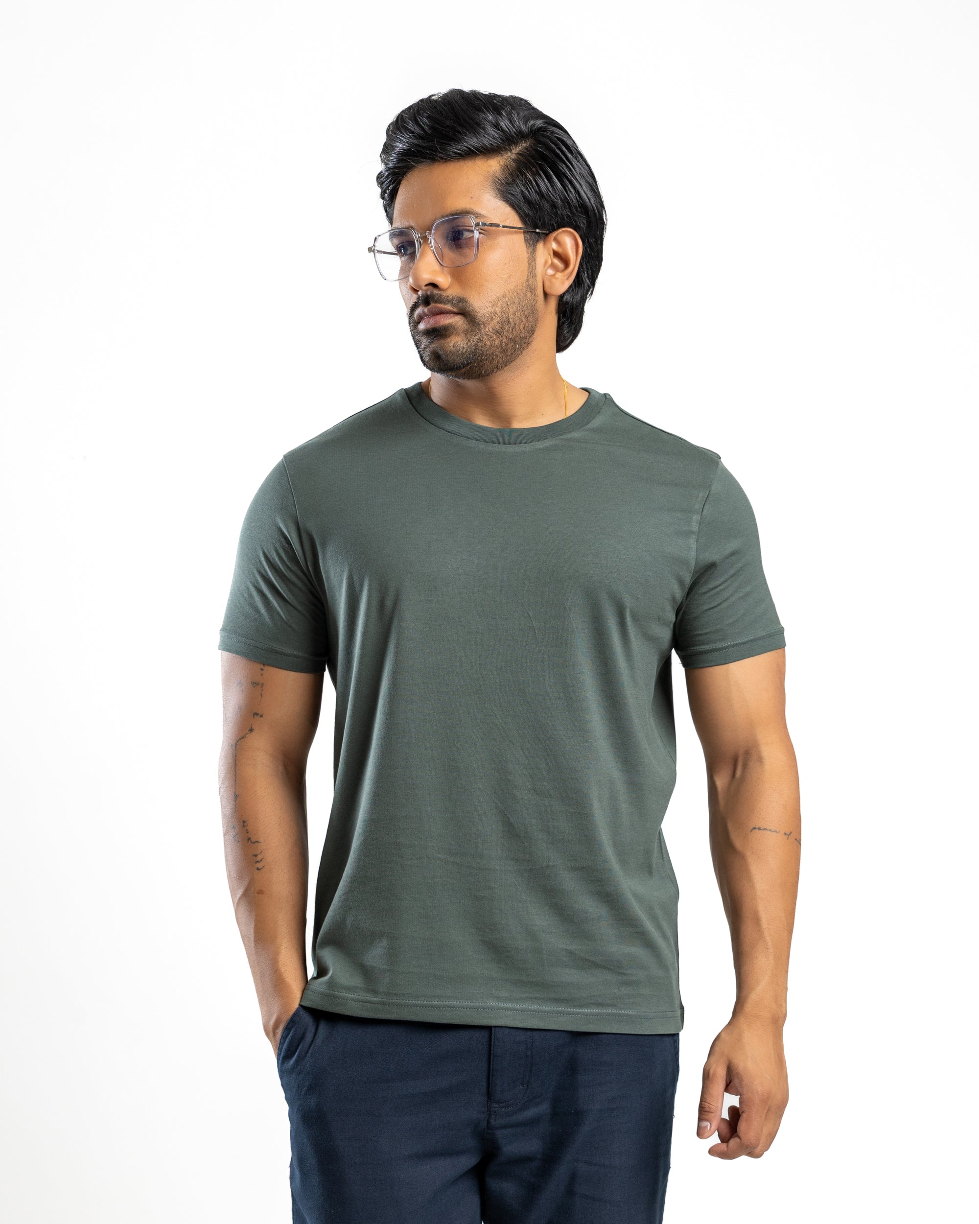 AnationZ Supima Cotton Tee - Moss Reserve Sri Lanka
