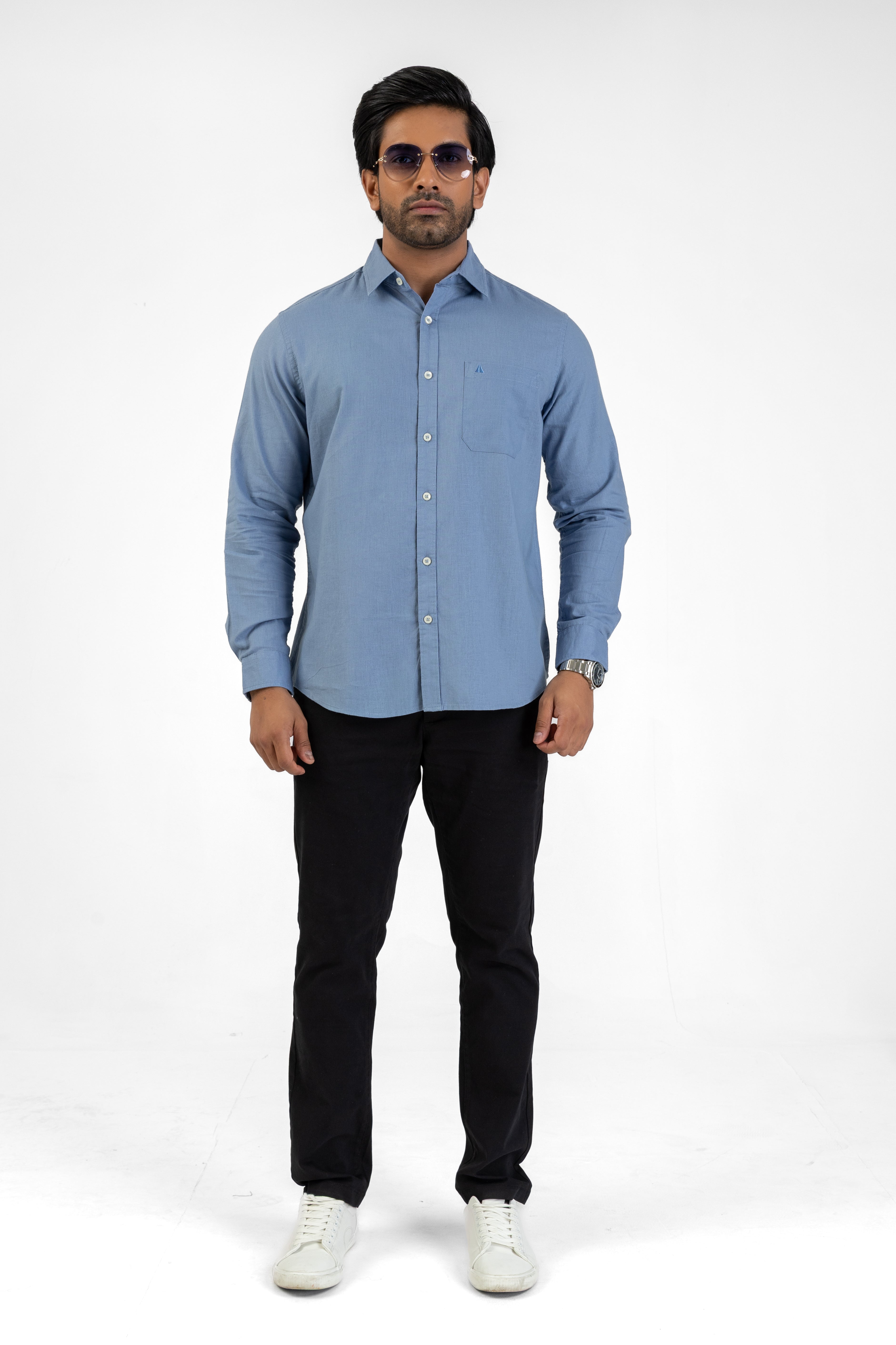 AnationZ Heritage Linen Long Sleeve Shirt -  Sri Lanka

