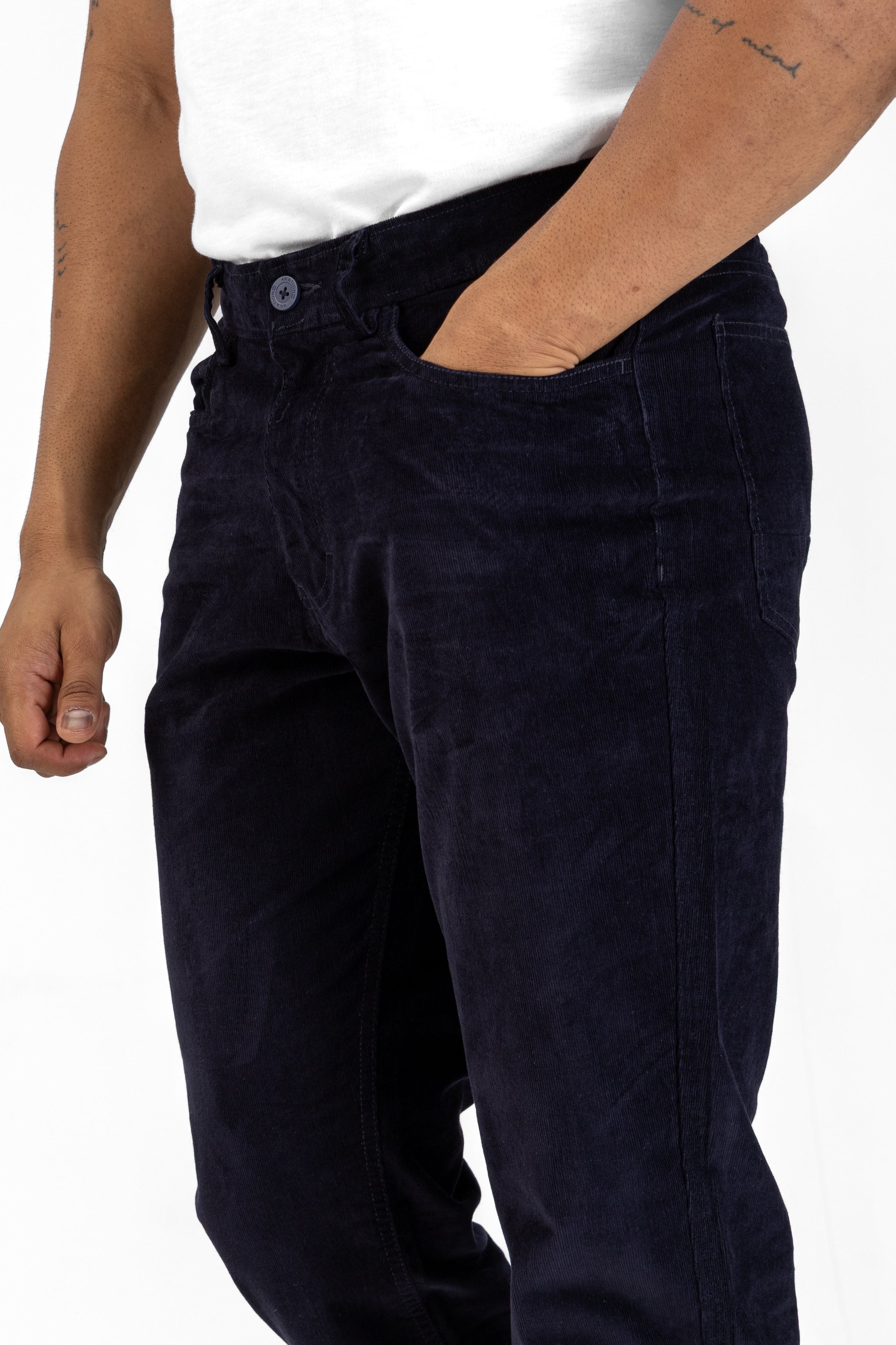 Essential Corduroy Pant – Navy
