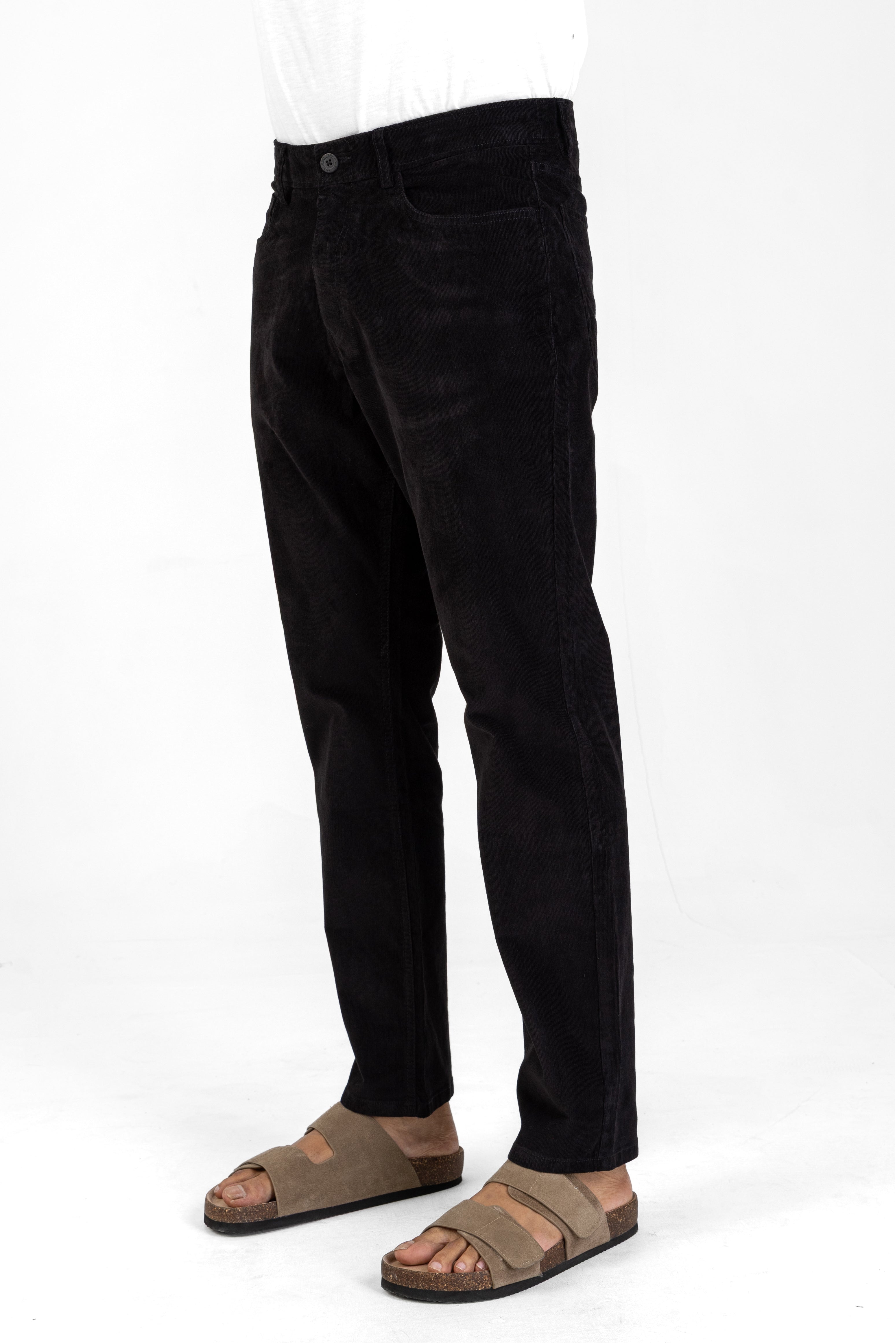 Essential Corduroy Pant – Black